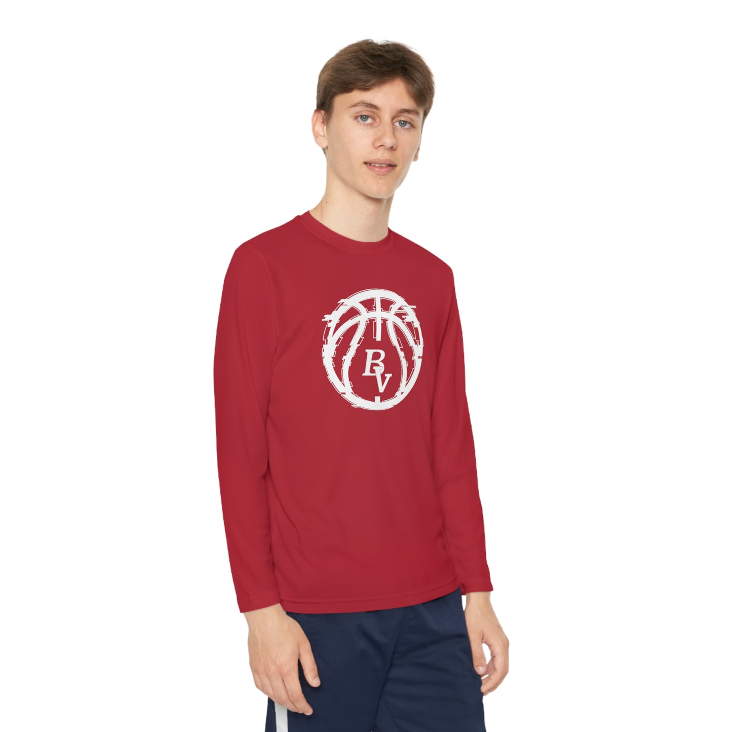 BV Basketball Youth Long Sleeve Competitor Tee