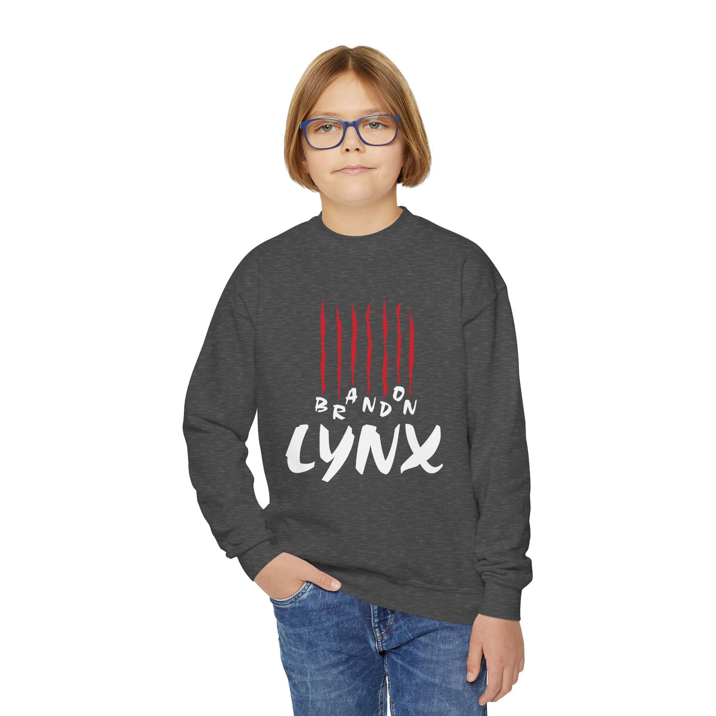 BV LYNX Youth Crewneck Sweatshirt