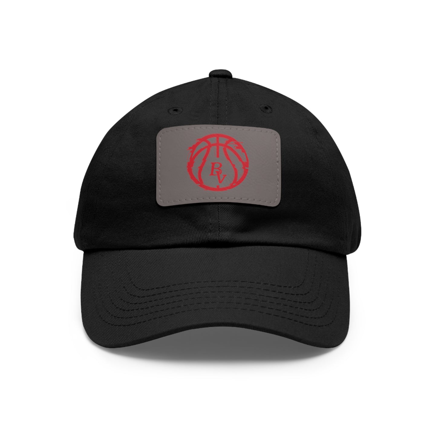 BV Basketball 1 - Hat with Leather Patch (Rectangle)