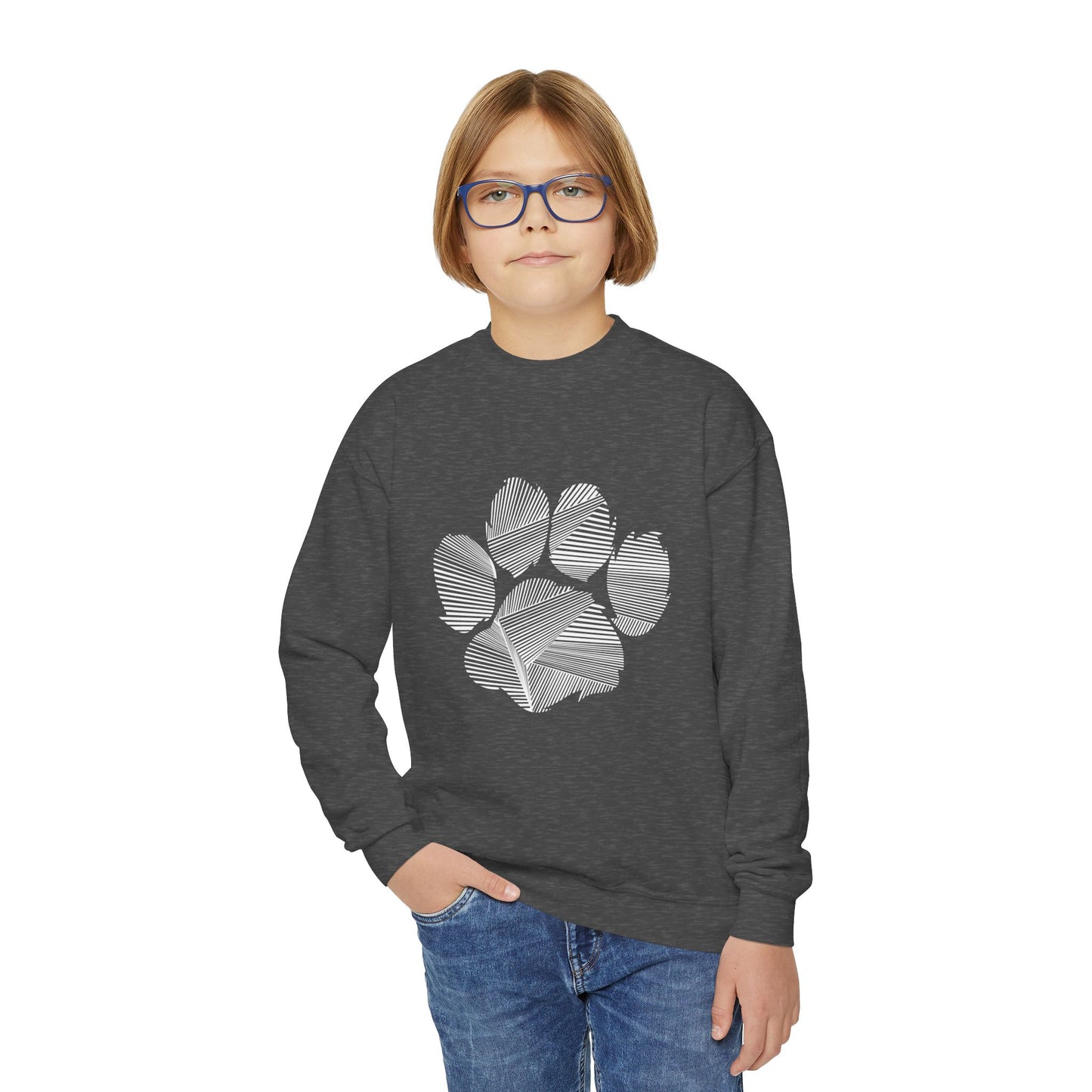 BV LYNX Youth Crewneck Sweatshirt