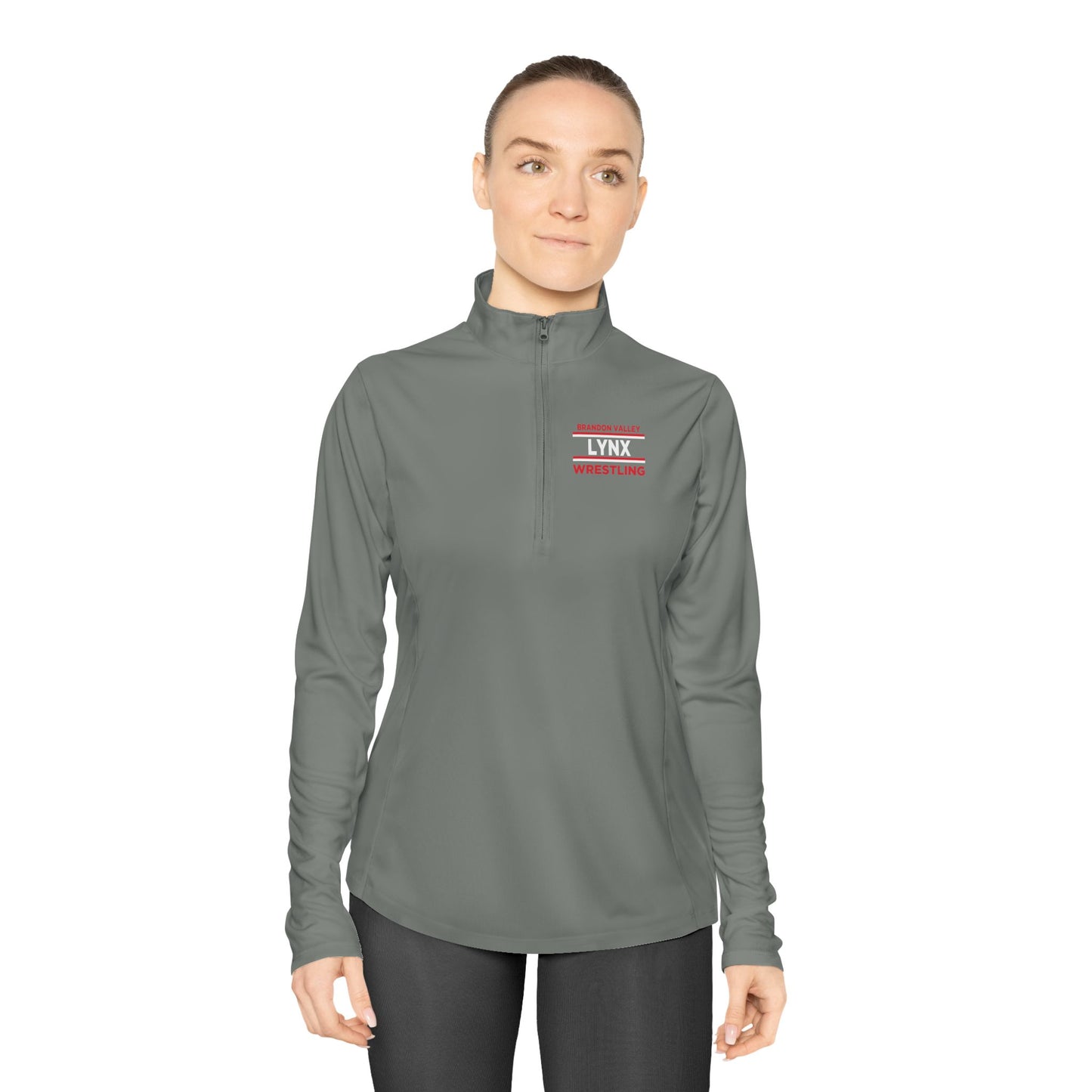 BV Ladies Wrestling Quarter-Zip Pullover