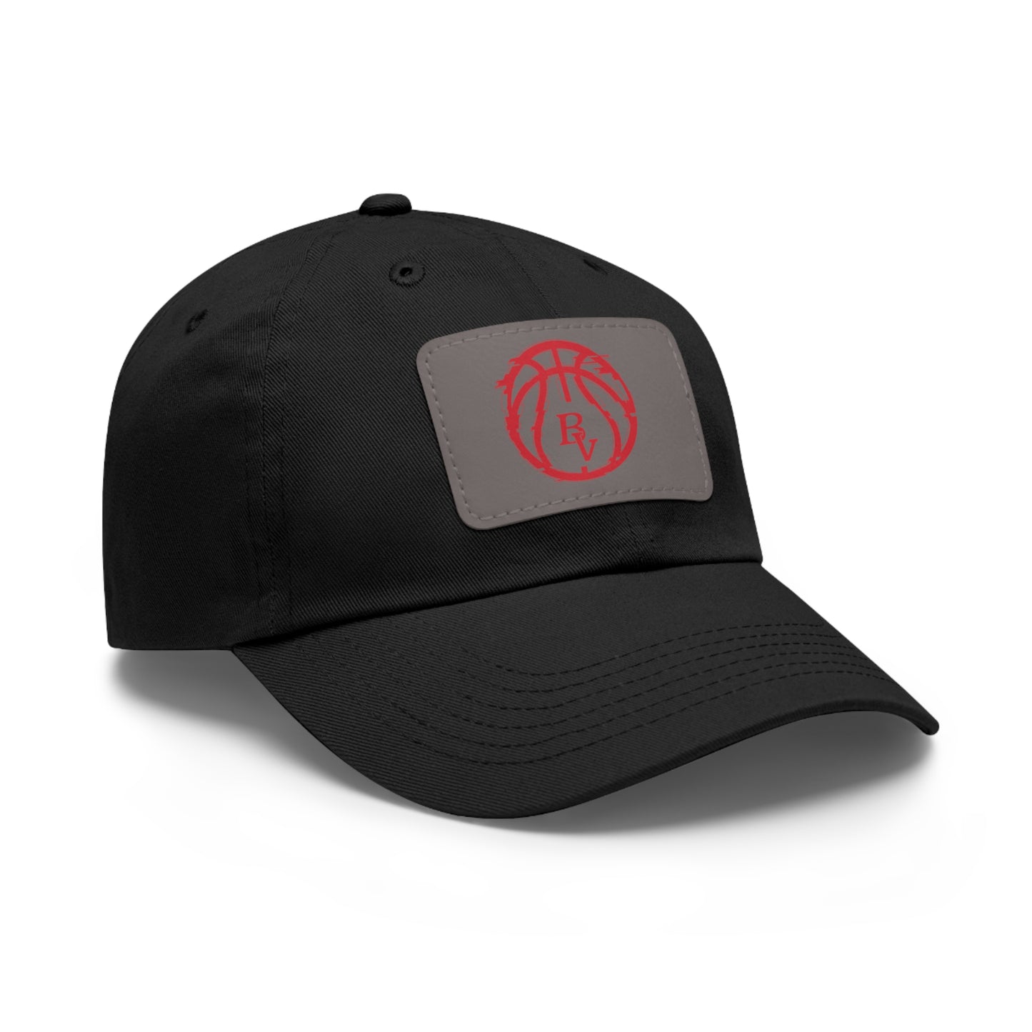 BV Basketball 1 - Hat with Leather Patch (Rectangle)