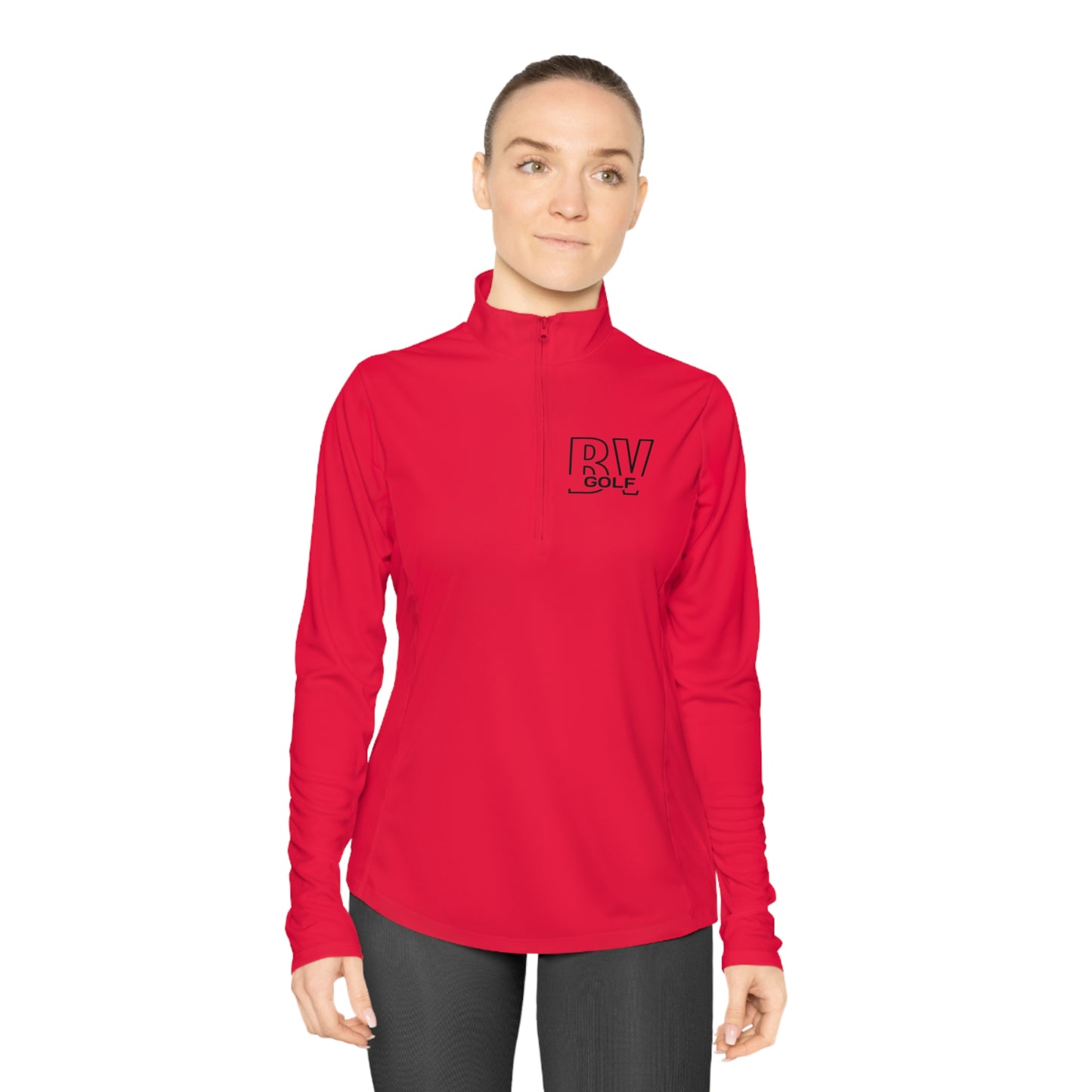 BV GOLF Ladies Quarter-Zip Pullover