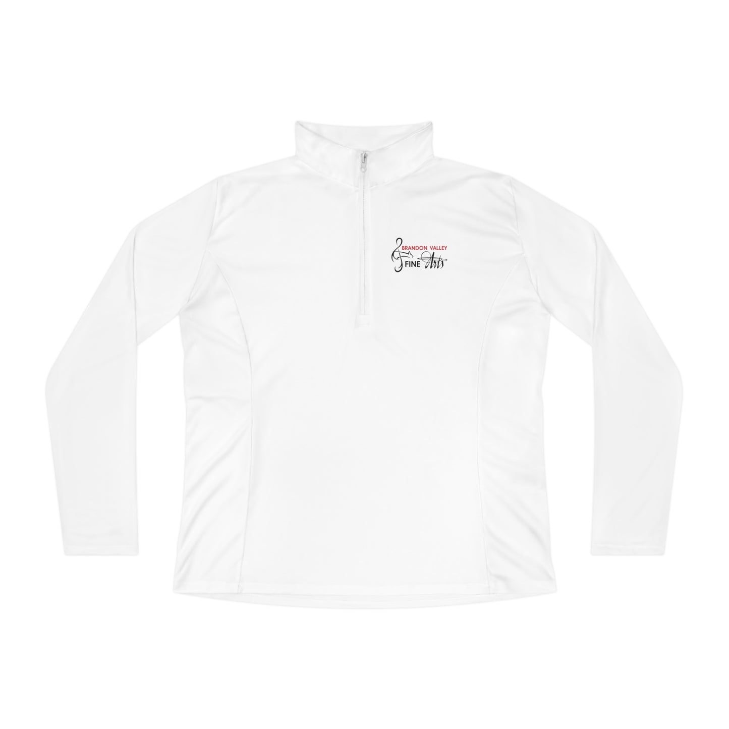 BV Fine Arts Ladies Quarter-Zip Pullover
