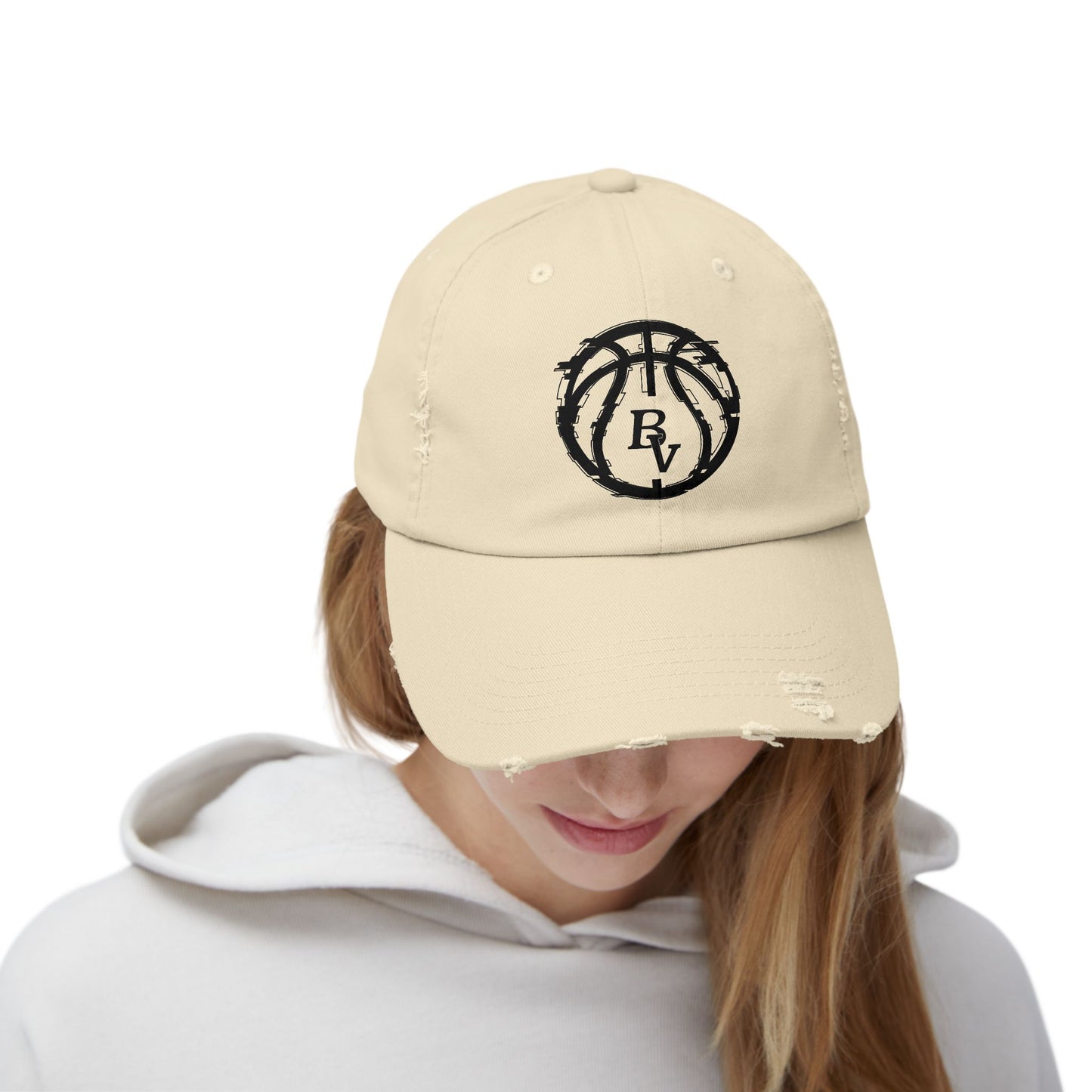 BV Basketball fan - Unisex Distressed Cap