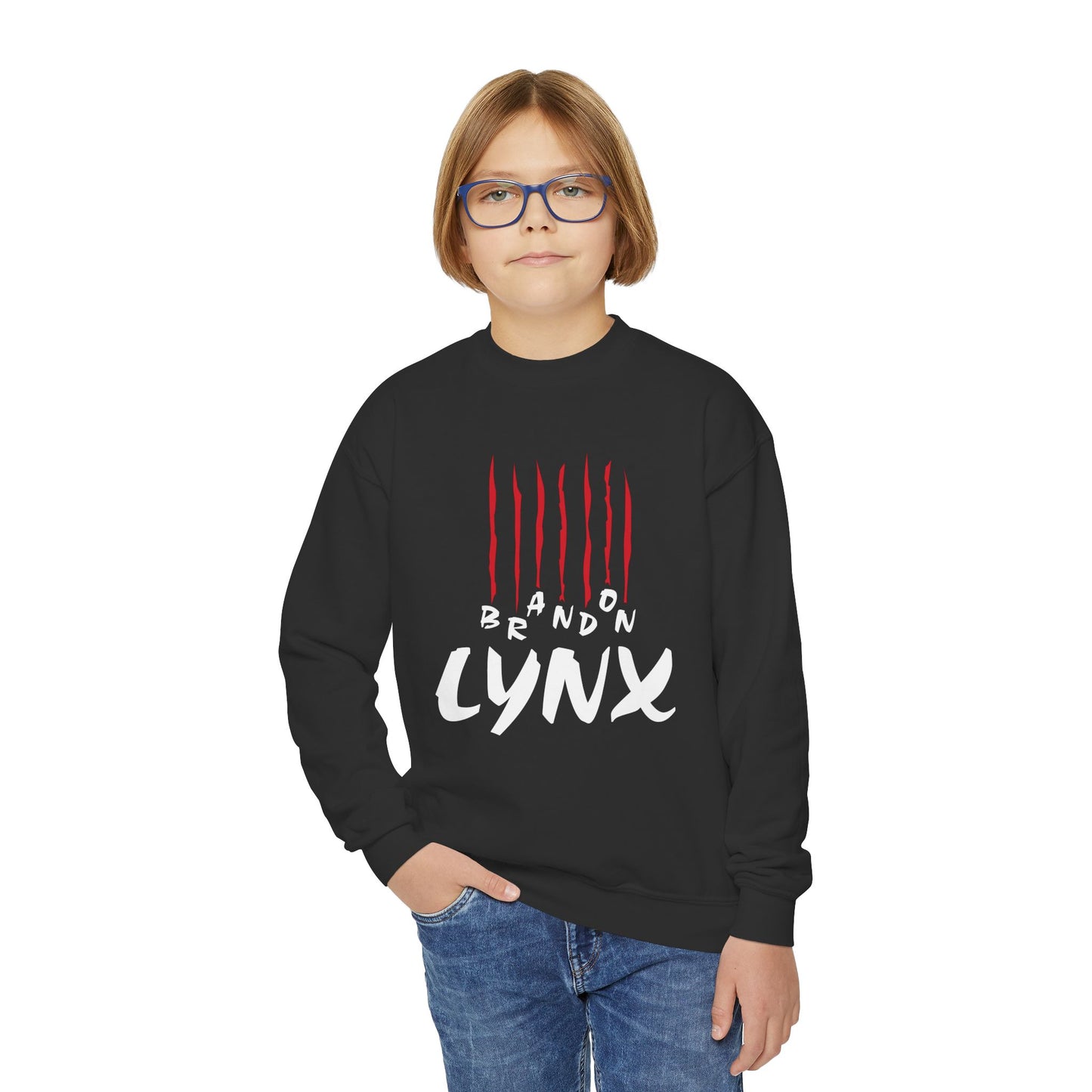 BV LYNX Youth Crewneck Sweatshirt