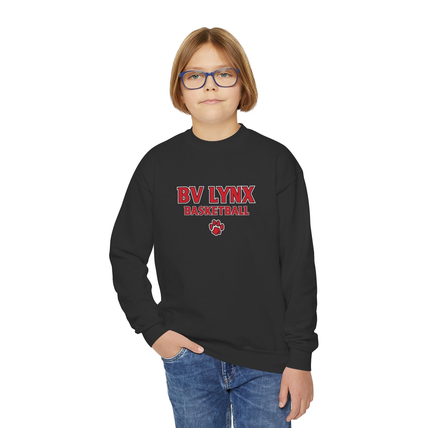 BV Basketball Youth Crewneck Sweatshirt