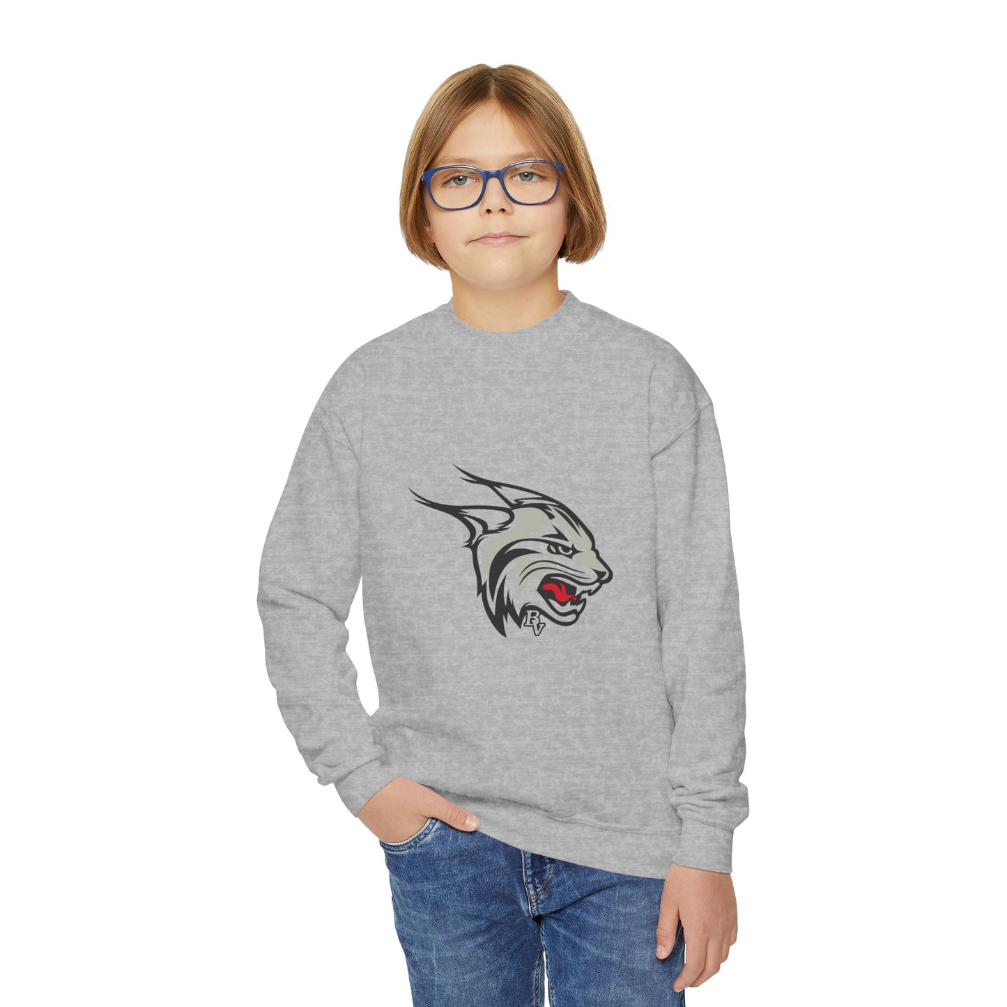 BV Lynx Youth Crewneck Sweatshirt