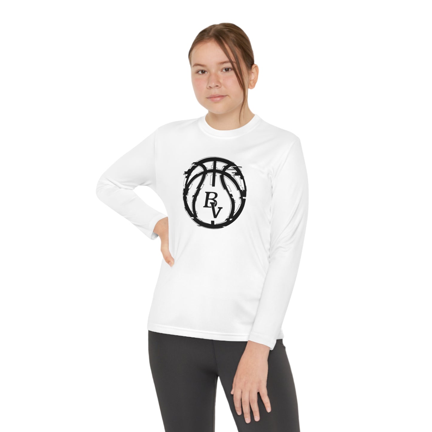 BV Basketball Youth Long Sleeve Competitor Tee
