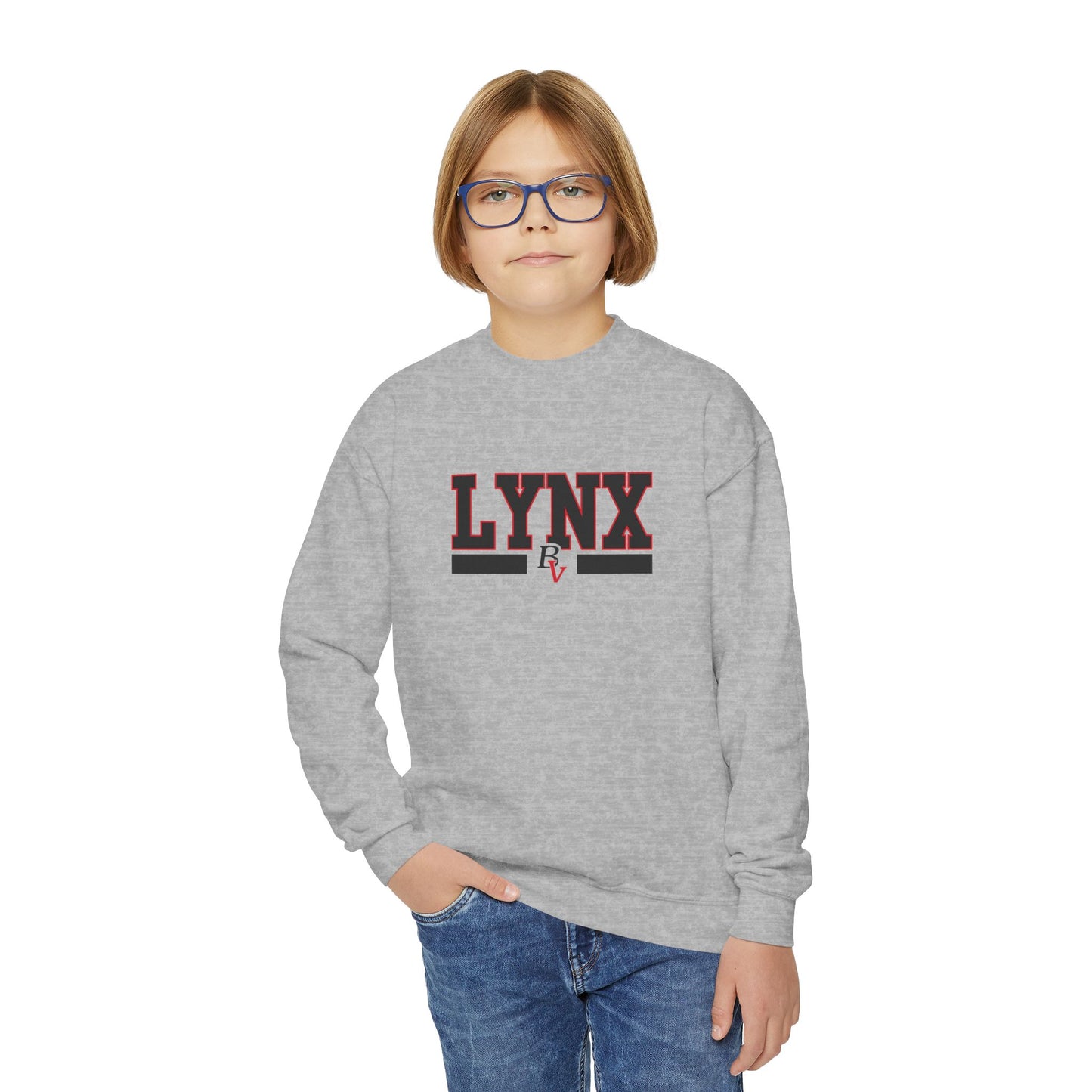 BV LYNX Youth Crewneck Sweatshirt