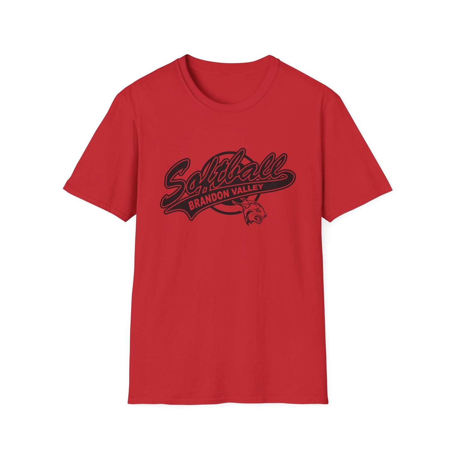 BV Softball Unisex Softstyle T-Shirt