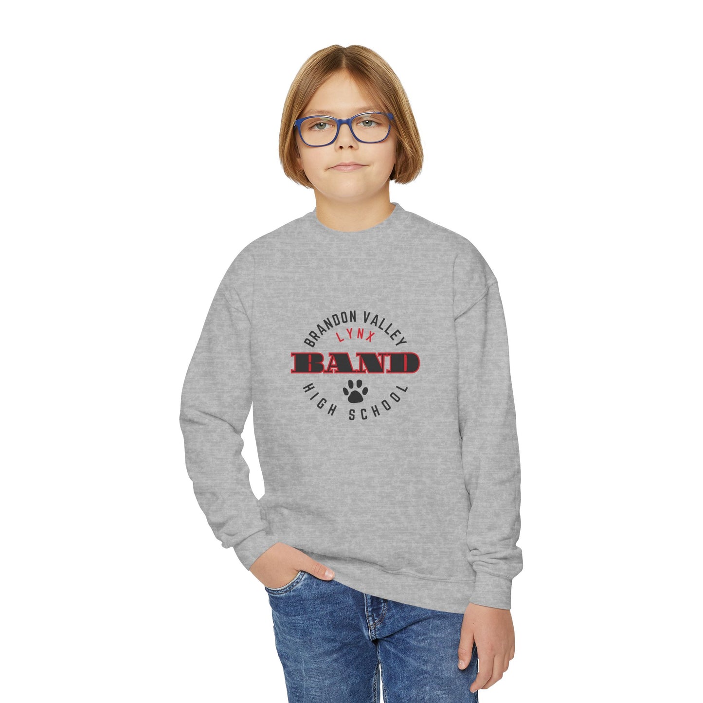 BV Band Youth Crewneck Sweatshirt