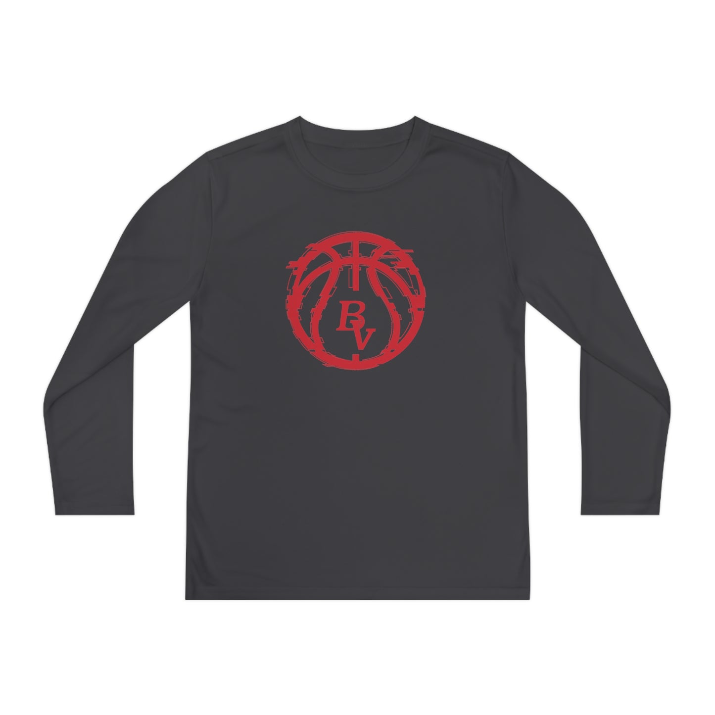 BV Basketball Youth Long Sleeve Competitor Tee