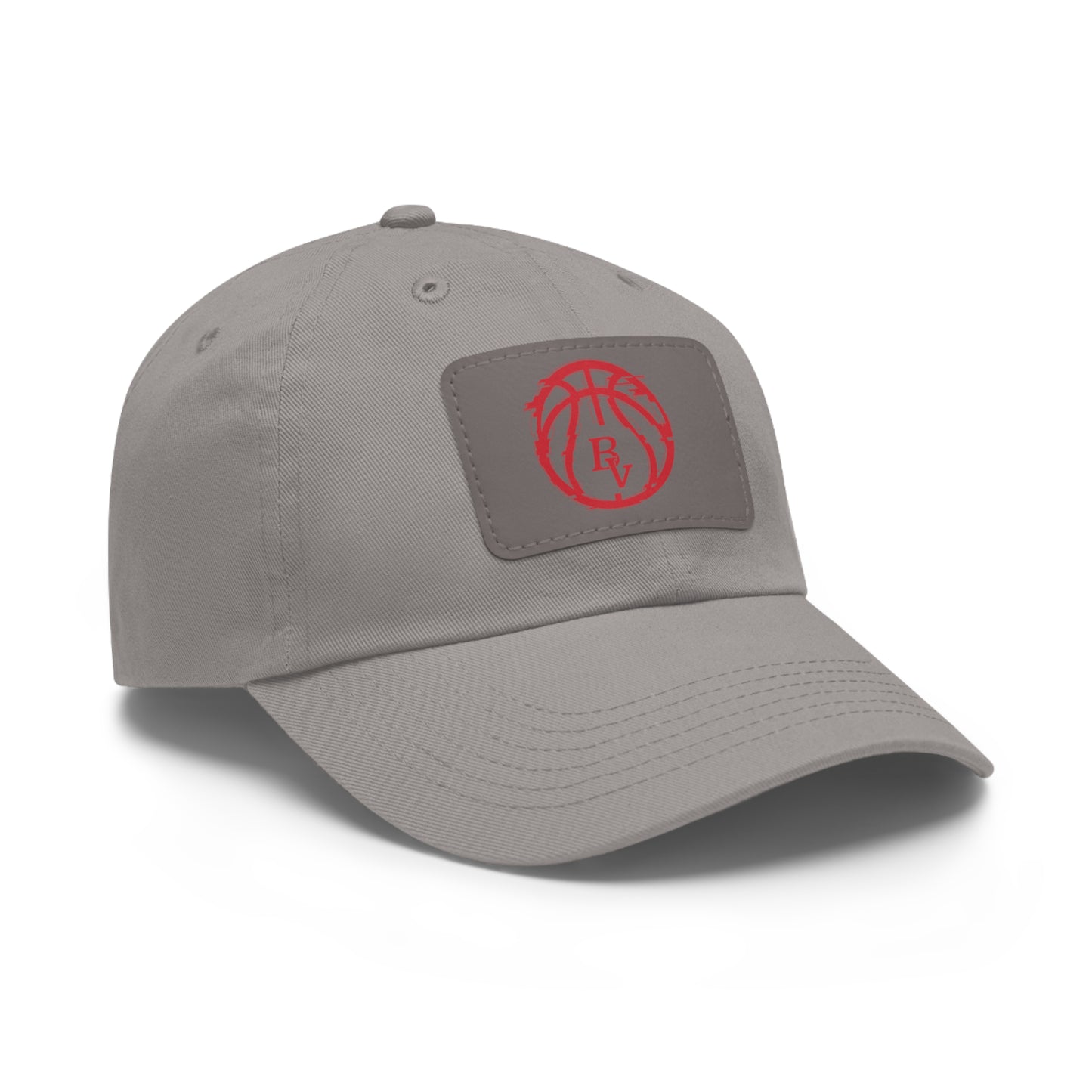 BV Basketball 1 - Hat with Leather Patch (Rectangle)