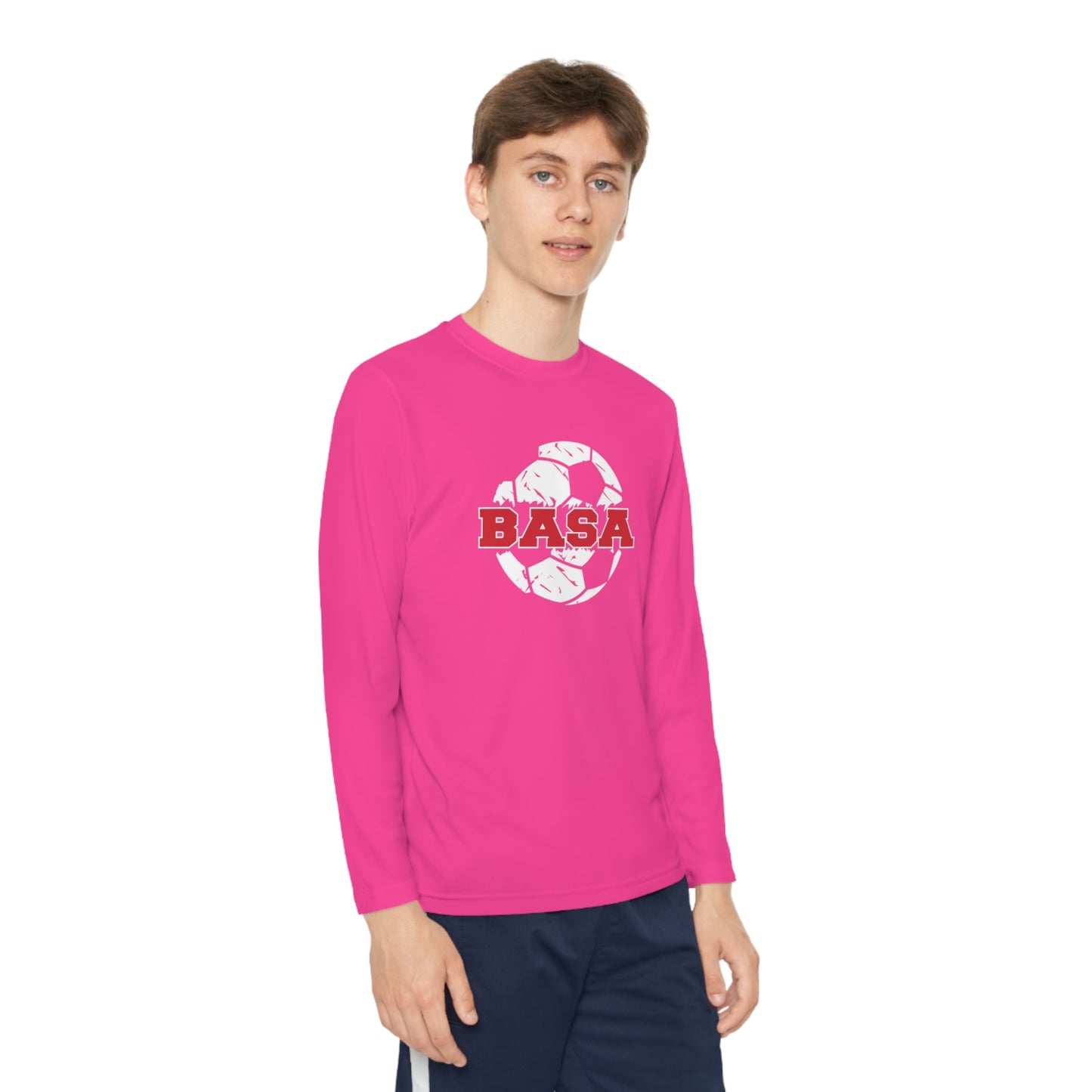 BV Soccer Youth Long Sleeve Competitor Tee
