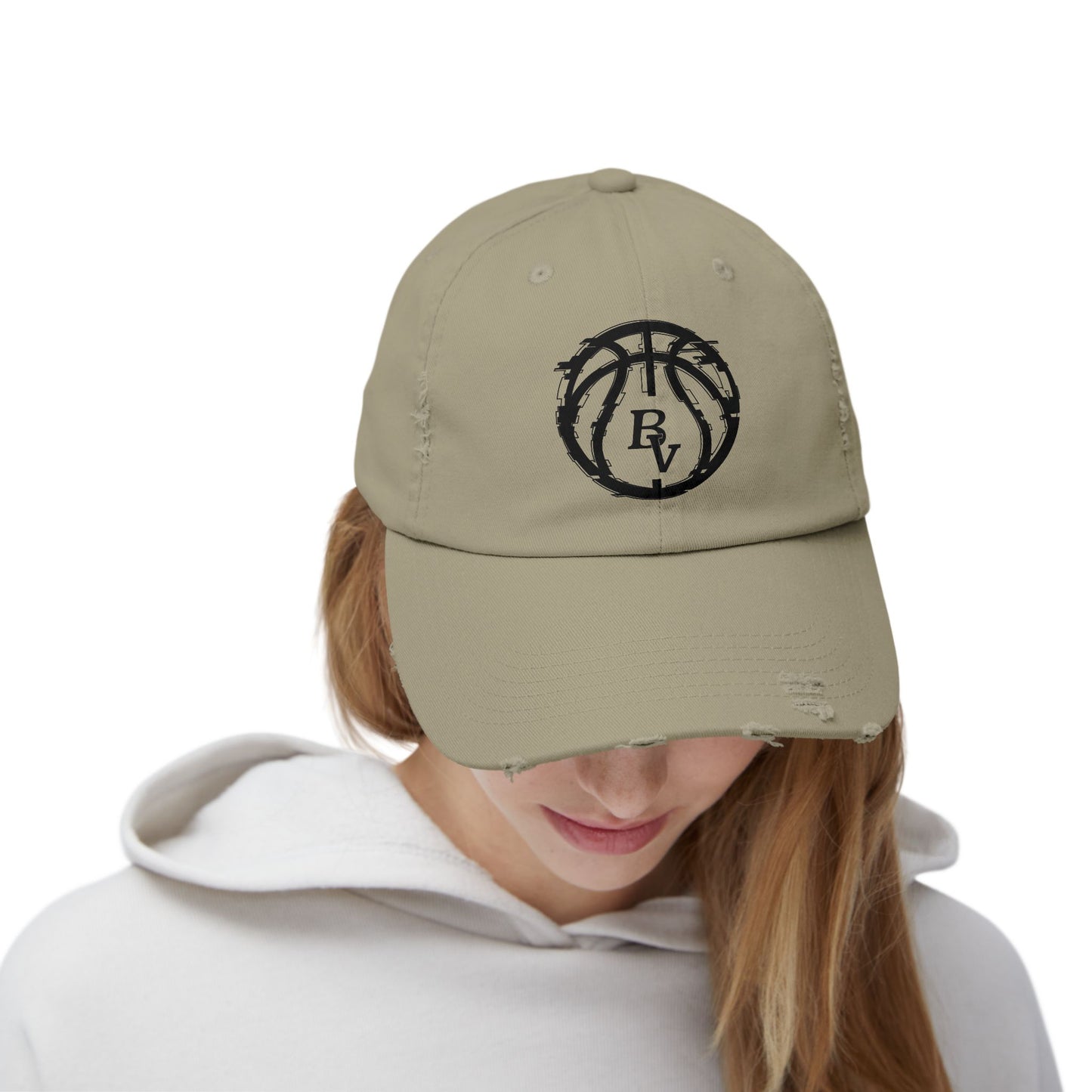 BV Basketball fan - Unisex Distressed Cap