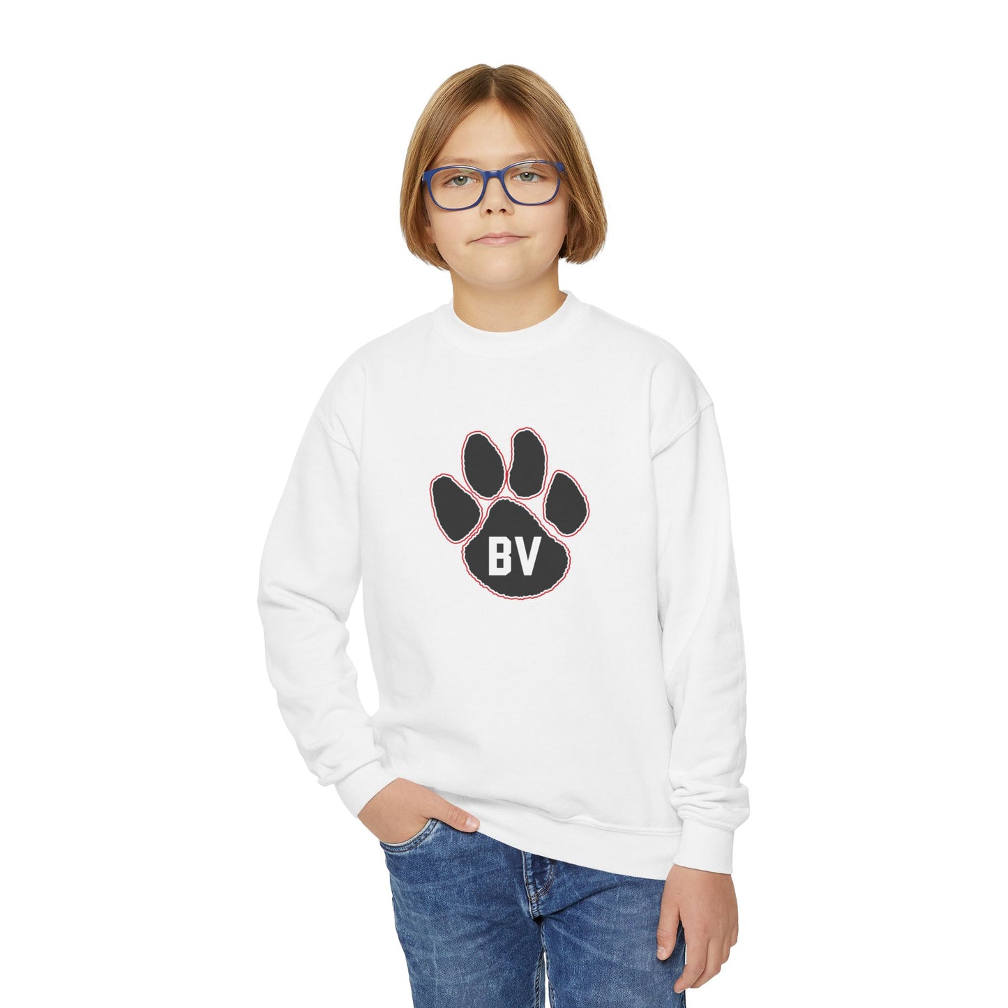 BV Lynx Youth Crewneck Sweatshirt