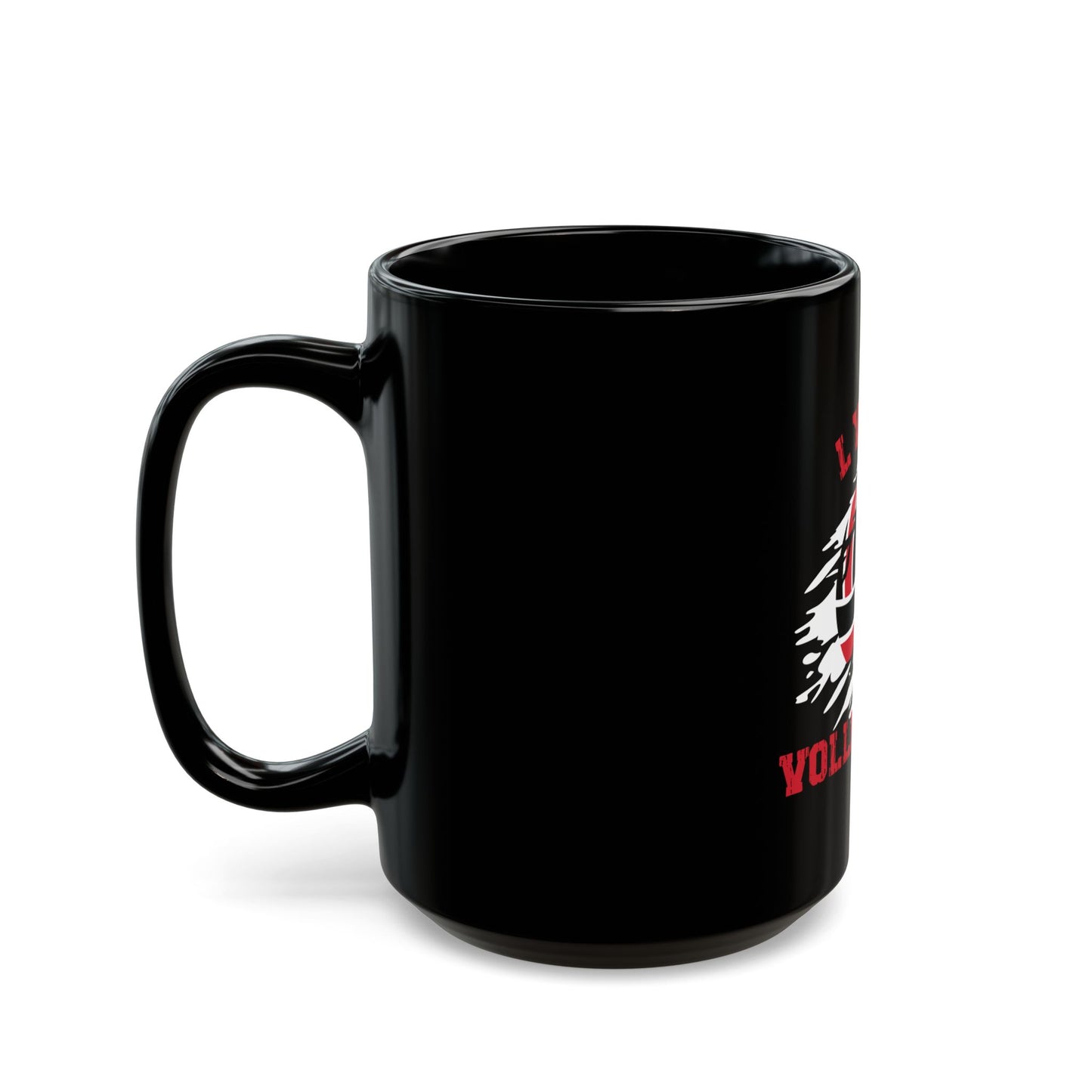 BV Volleyball Black Mug (11oz, 15oz)
