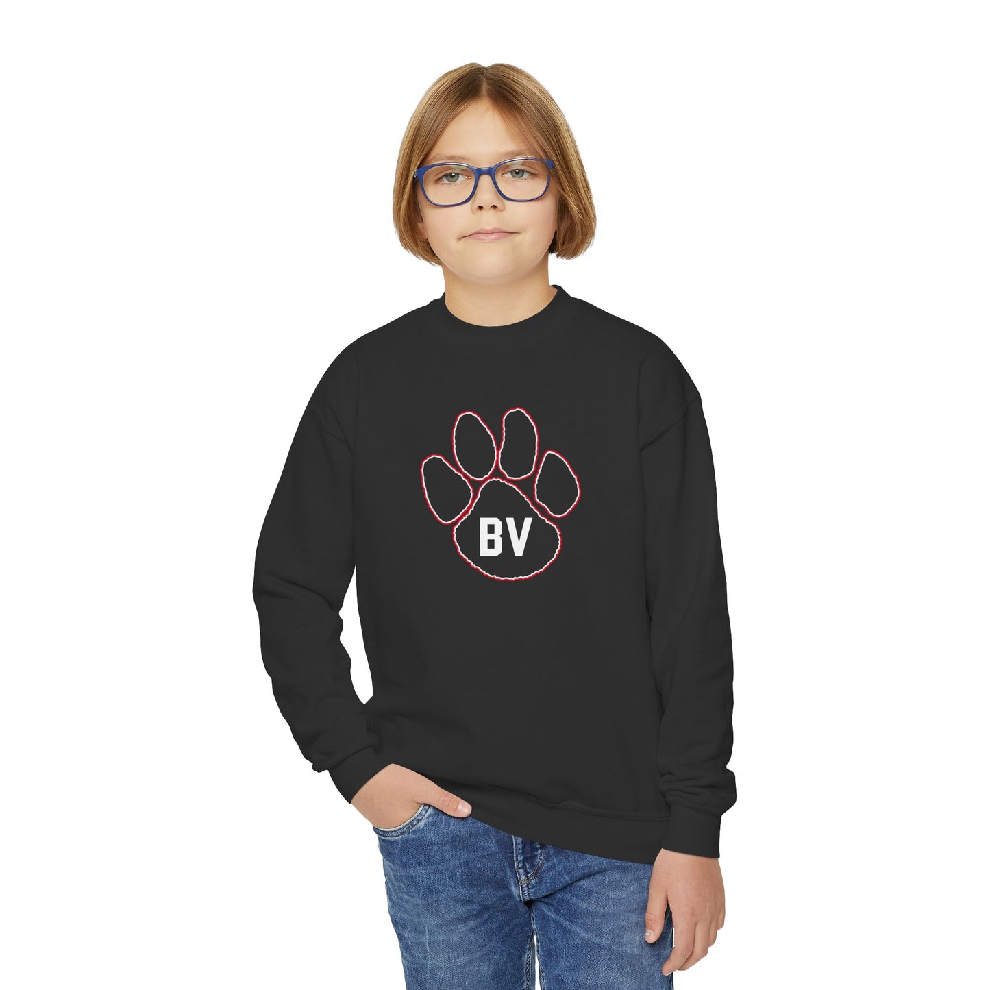 BV Lynx Youth Crewneck Sweatshirt