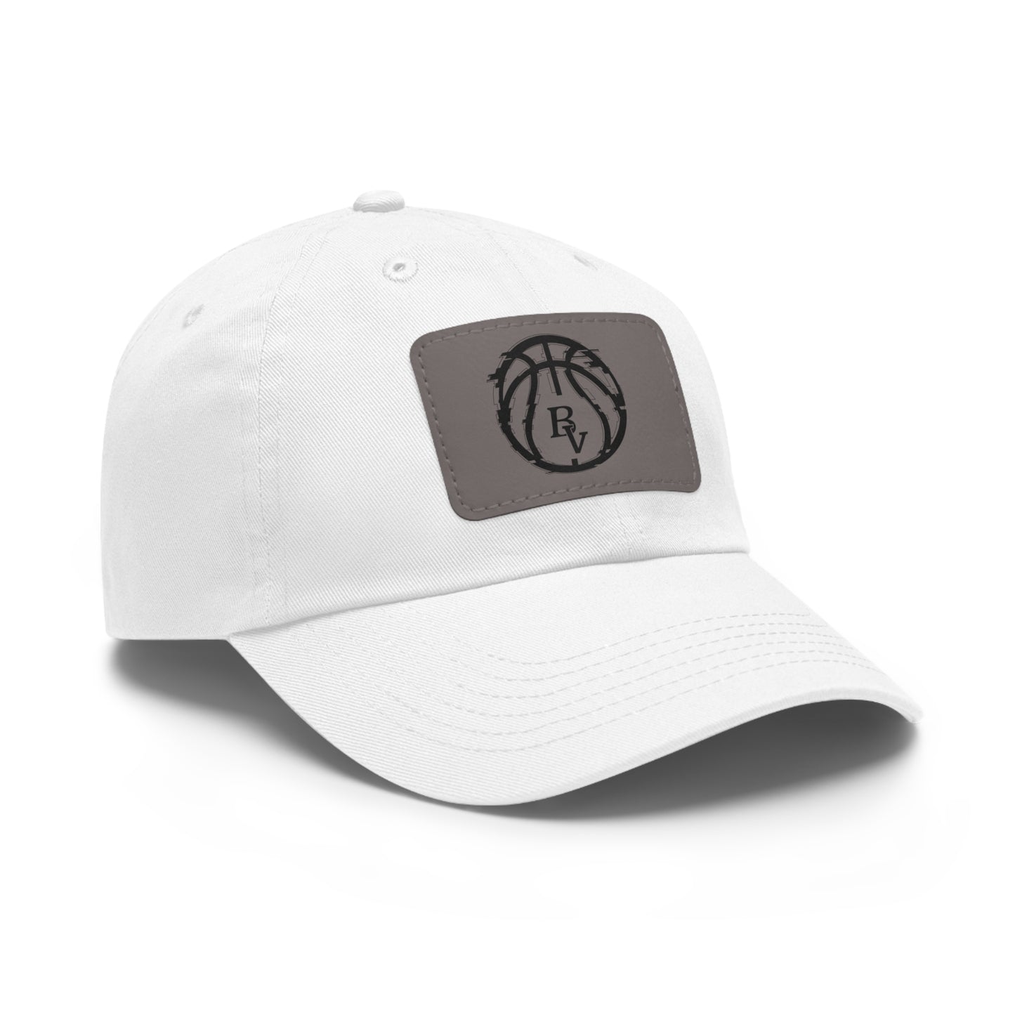 BV Basketball 1 - Hat with Leather Patch (Rectangle)