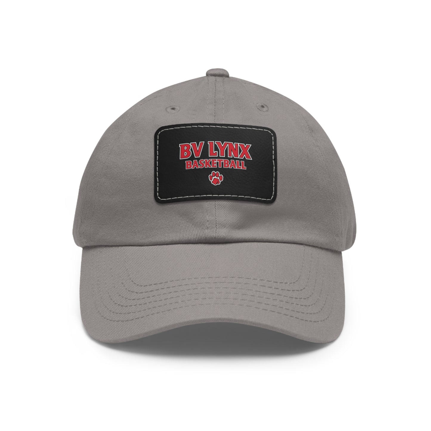 BV Basketball 1 - Hat with Leather Patch (Rectangle)