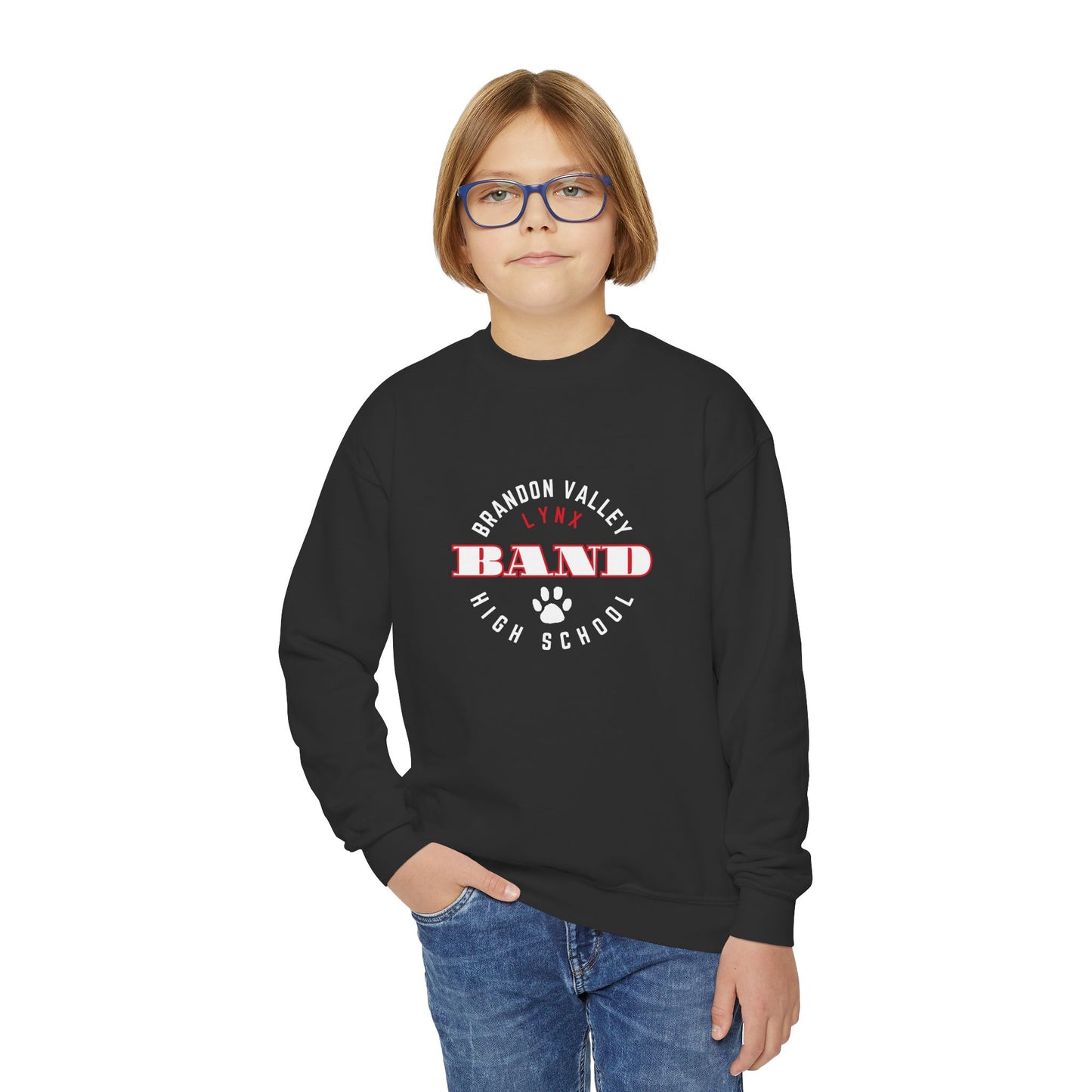 BV Band Youth Crewneck Sweatshirt