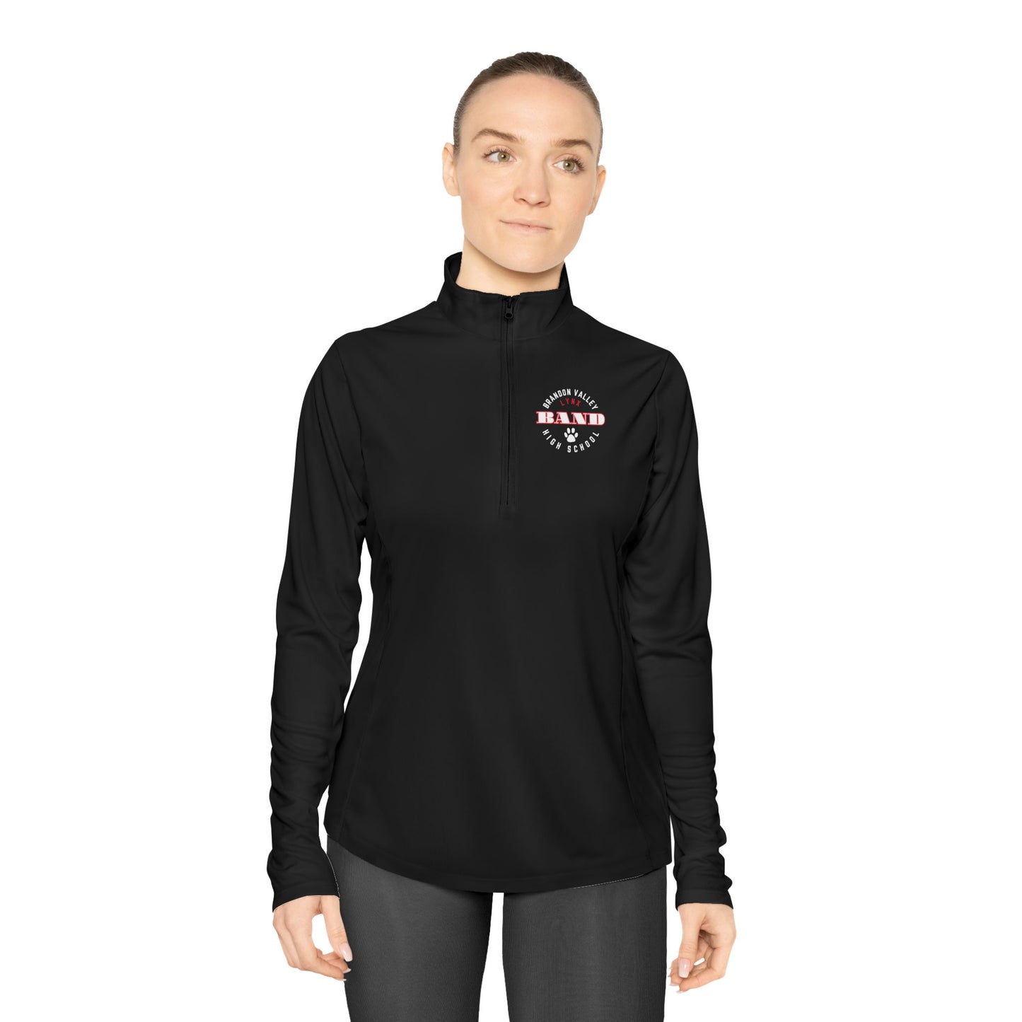 BV Ladies Band Quarter-Zip Pullover