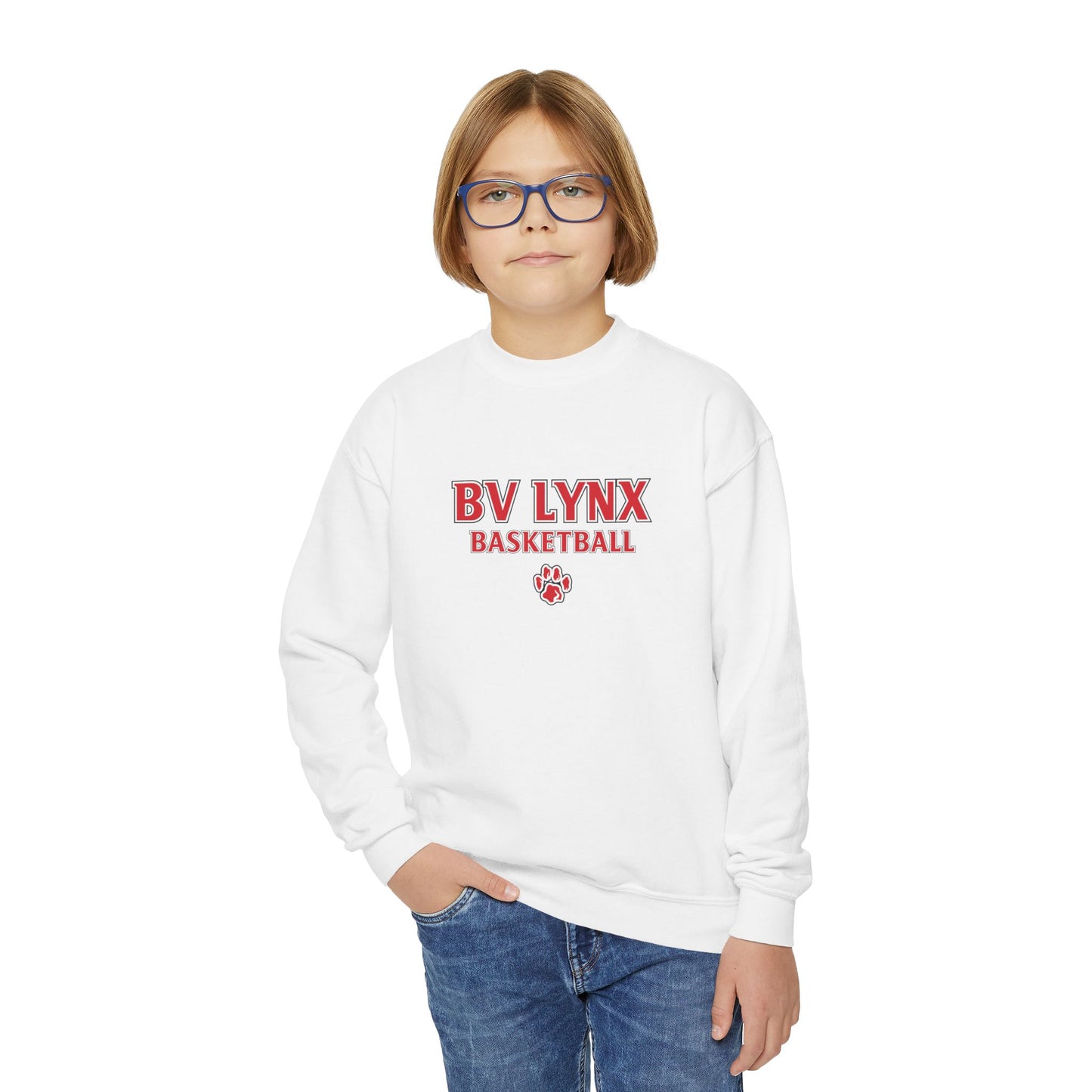 BV Basketball Youth Crewneck Sweatshirt