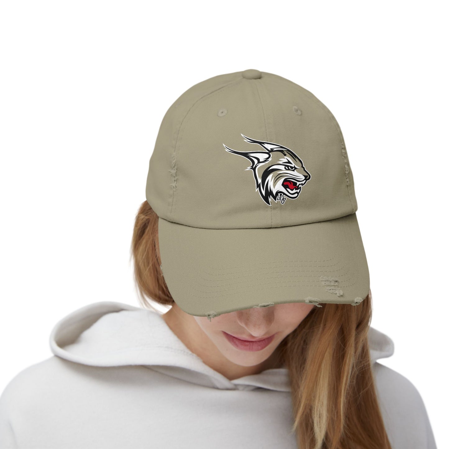 BV Lynx - Unisex Distressed Cap