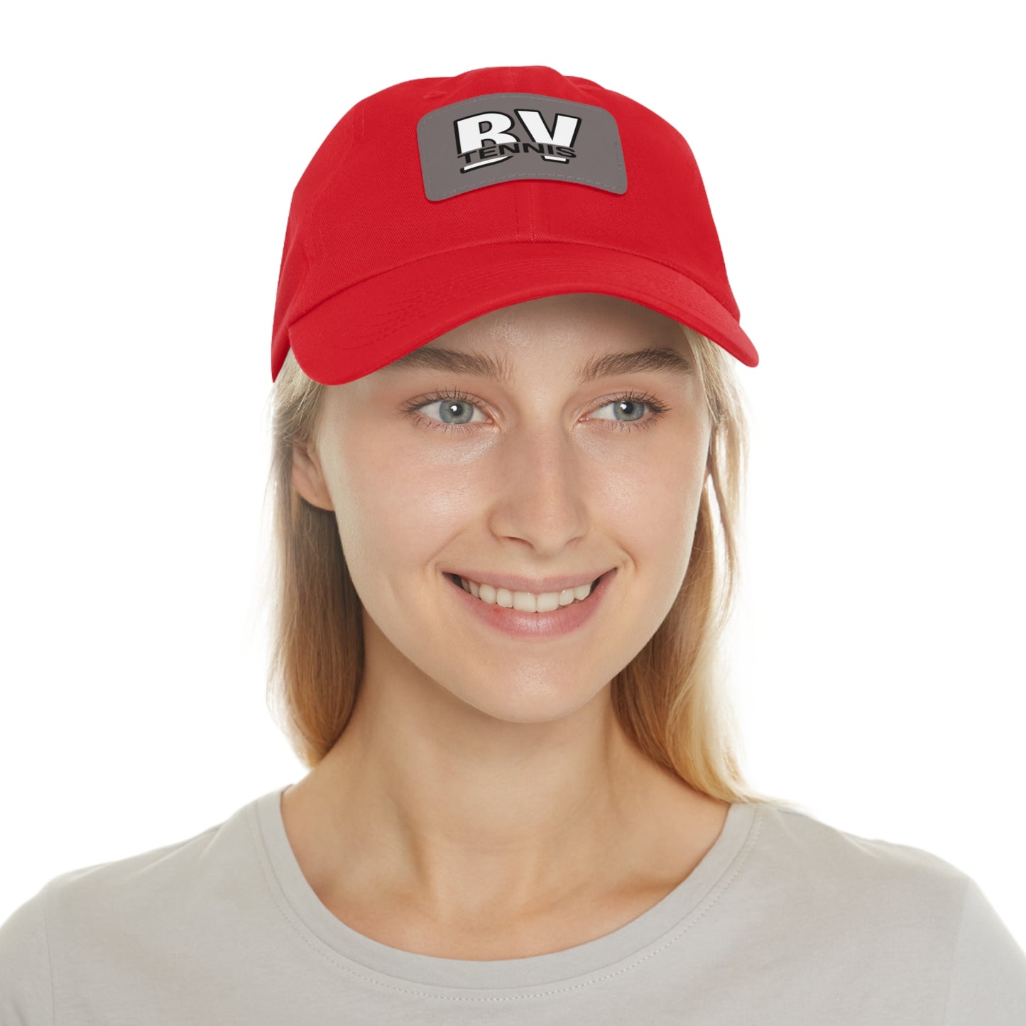 BV Tennis 1 - Hat with Leather Patch (Rectangle)
