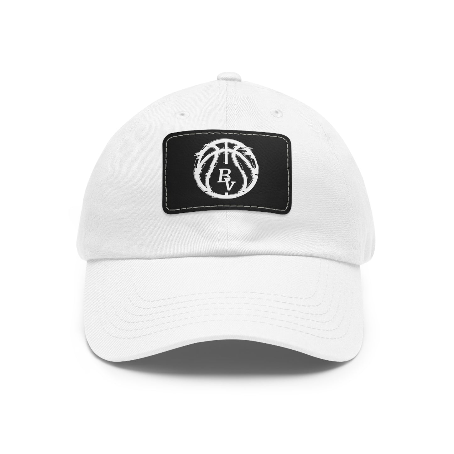 BV Basketball 1 - Hat with Leather Patch (Rectangle)
