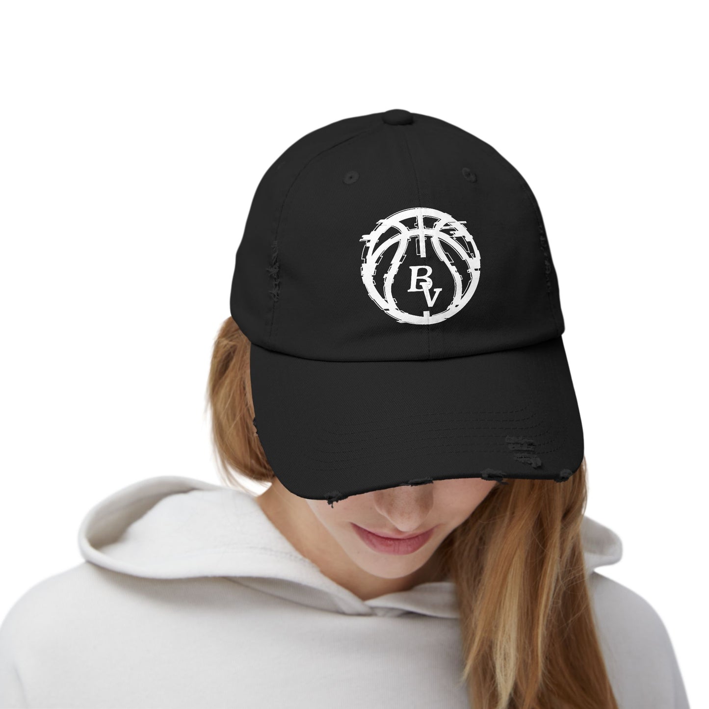BV Basketball fan - Unisex Distressed Cap