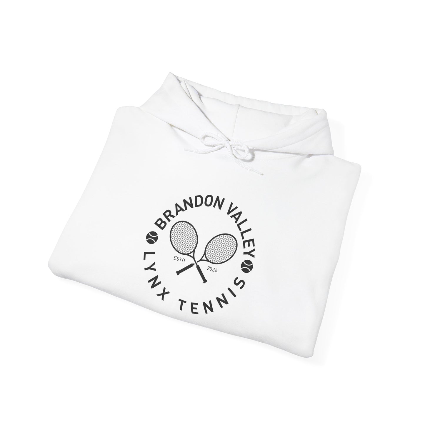 BV Tennis unisex Heavy Blend™ Hooded Sweatshirt