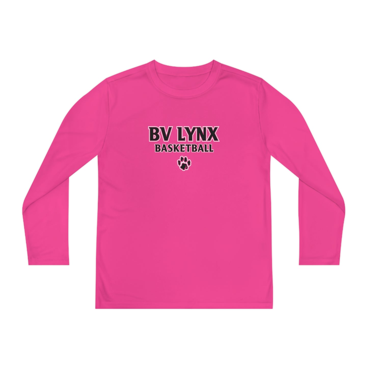 BV Basketball Youth Long Sleeve Competitor Tee