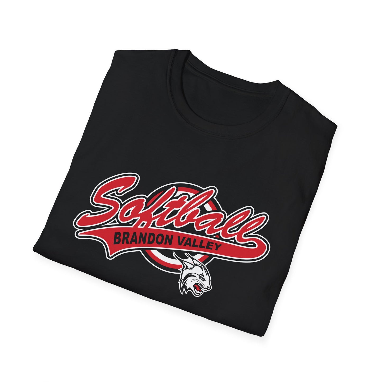 BV Softball Unisex Softstyle T-Shirt