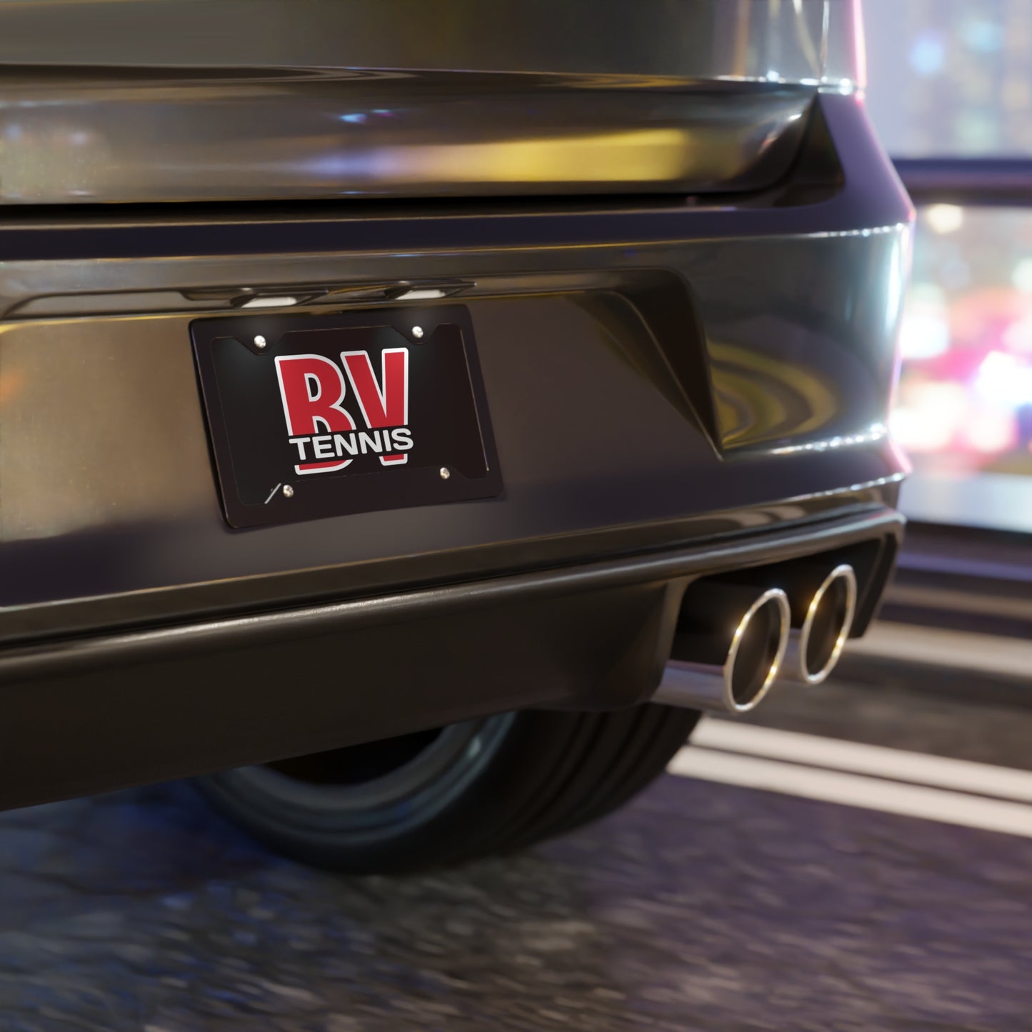 BV Tennis 1 - Vanity Plate