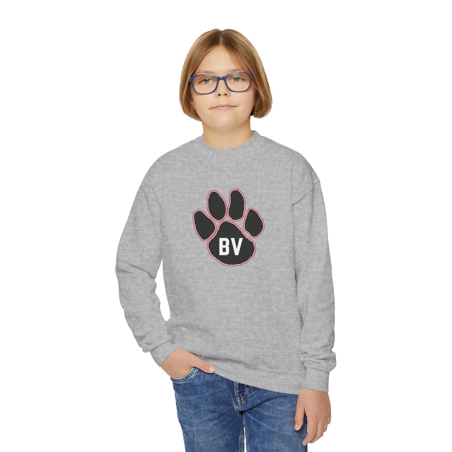 BV Lynx Youth Crewneck Sweatshirt