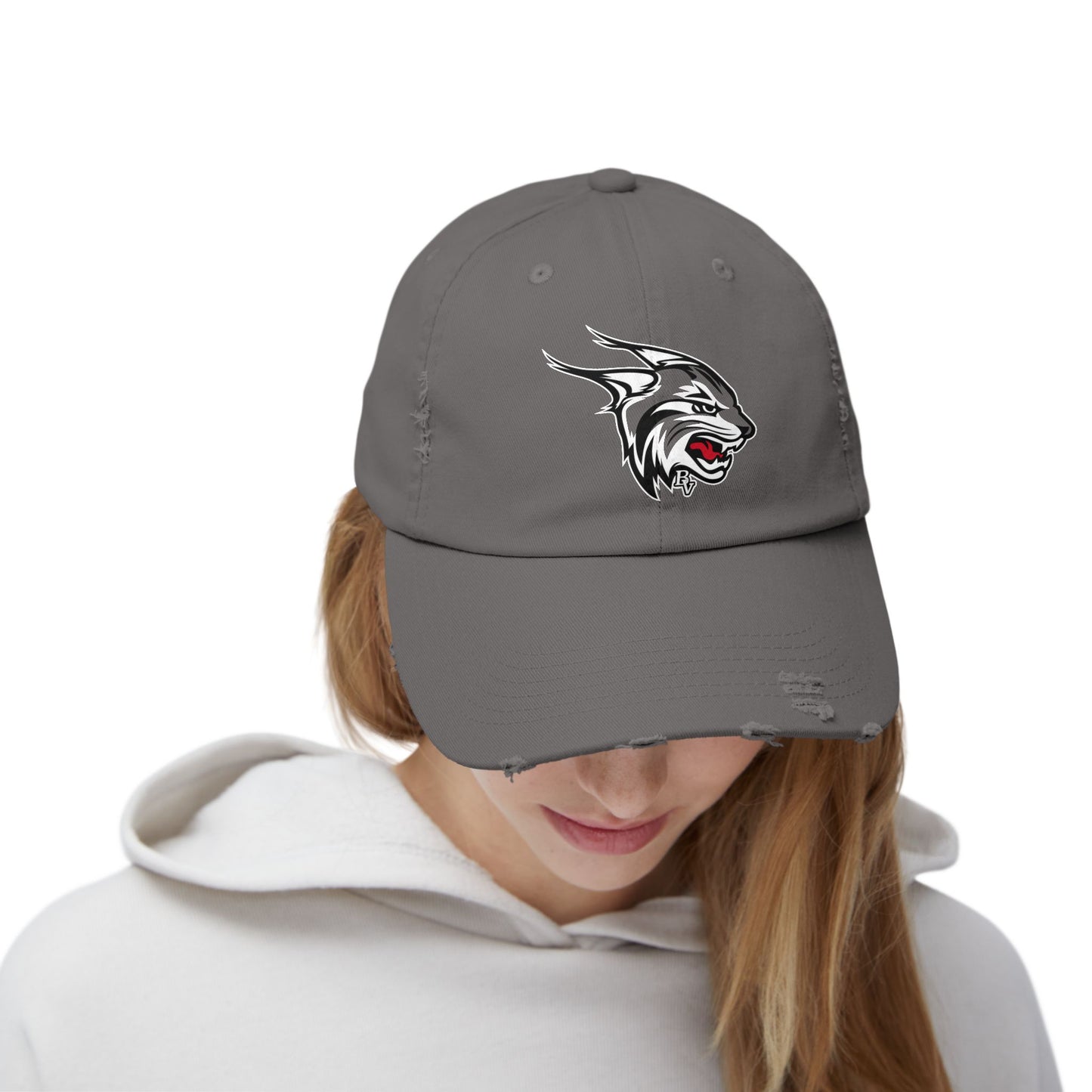 BV Lynx - Unisex Distressed Cap