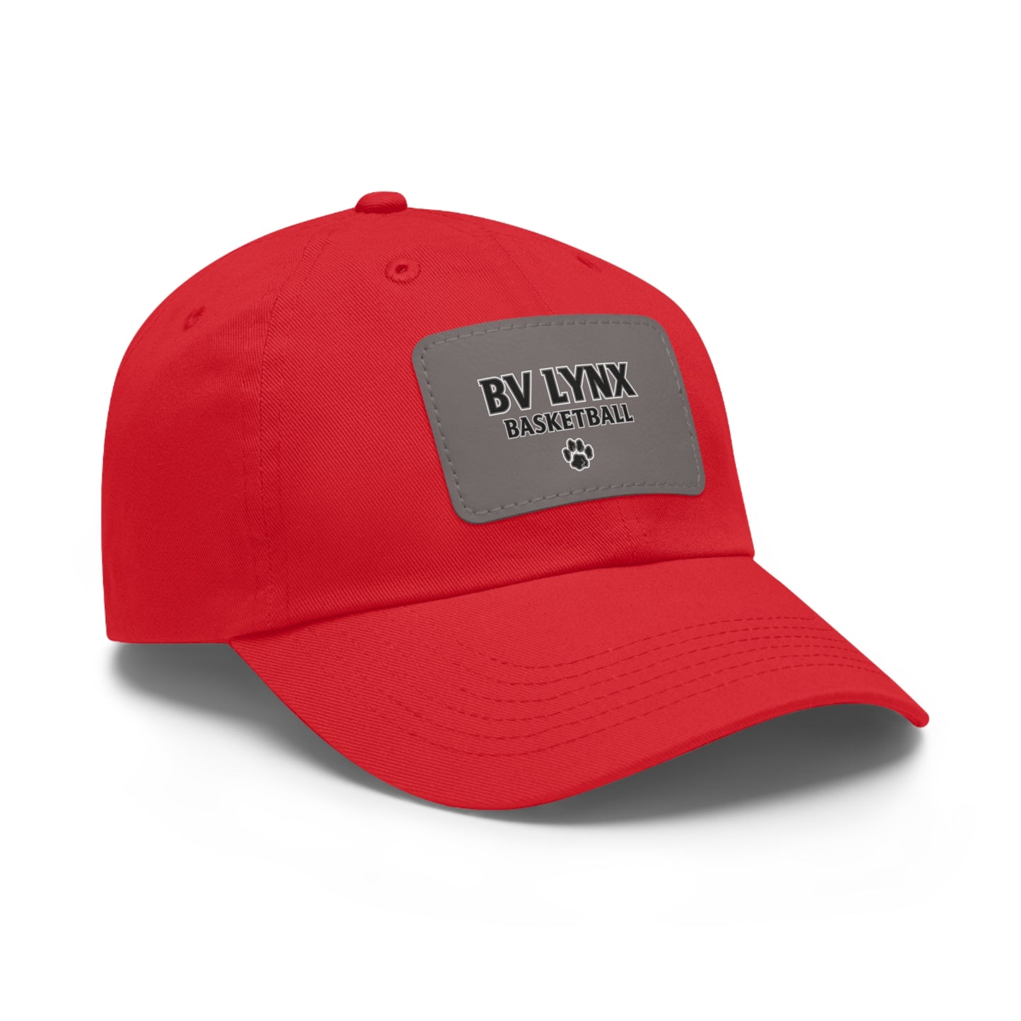 BV Basketball 1 - Hat with Leather Patch (Rectangle)
