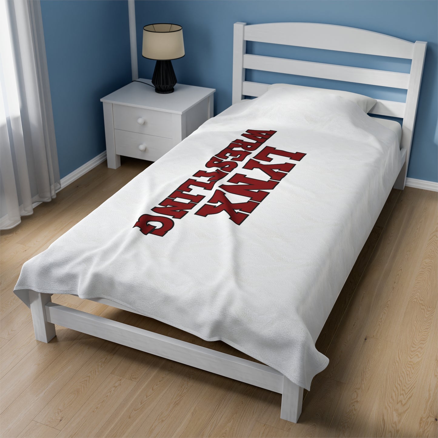 BV Wrestling Velveteen Plush Blanket