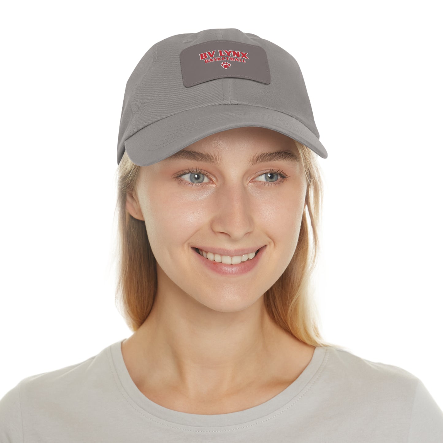 BV Basketball 1 - Hat with Leather Patch (Rectangle)