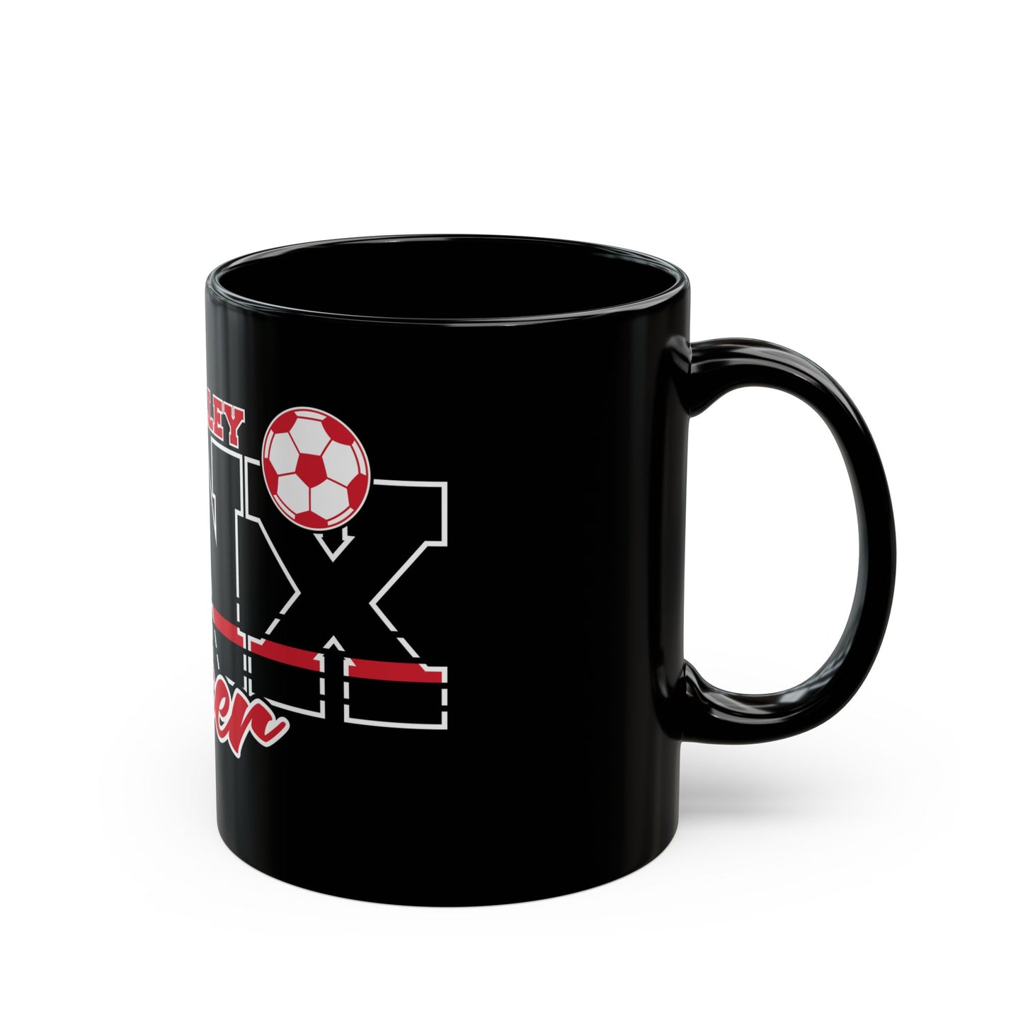 BV Soccer Black Mug (11oz, 15oz)