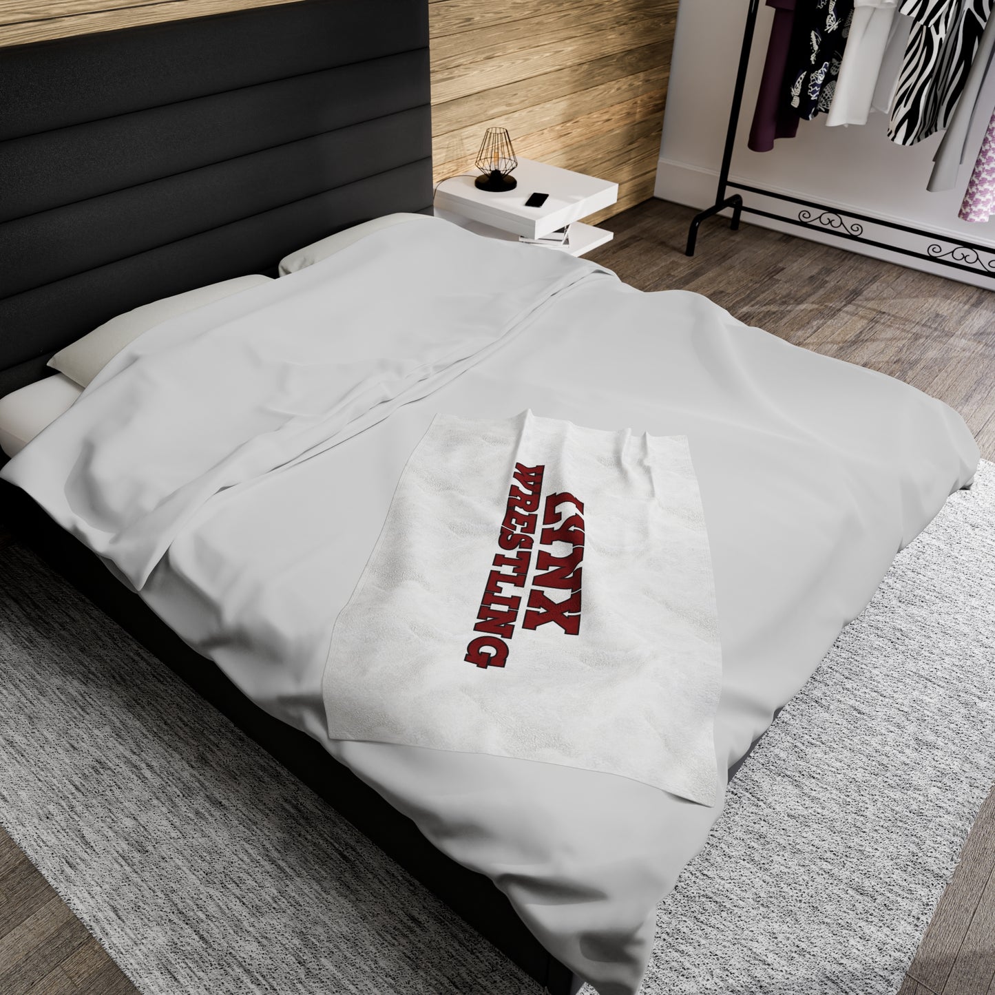 BV Wrestling Velveteen Plush Blanket
