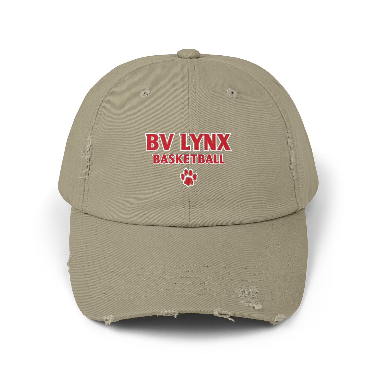 BV Basketball fan - Unisex Distressed Cap