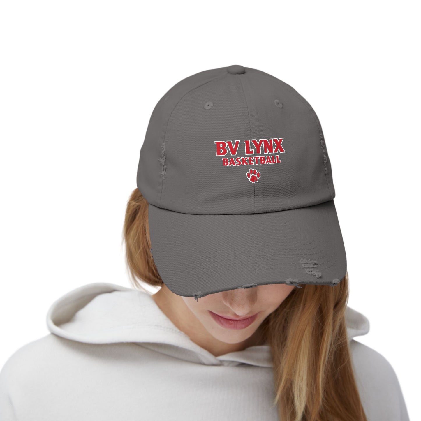 BV Basketball fan - Unisex Distressed Cap
