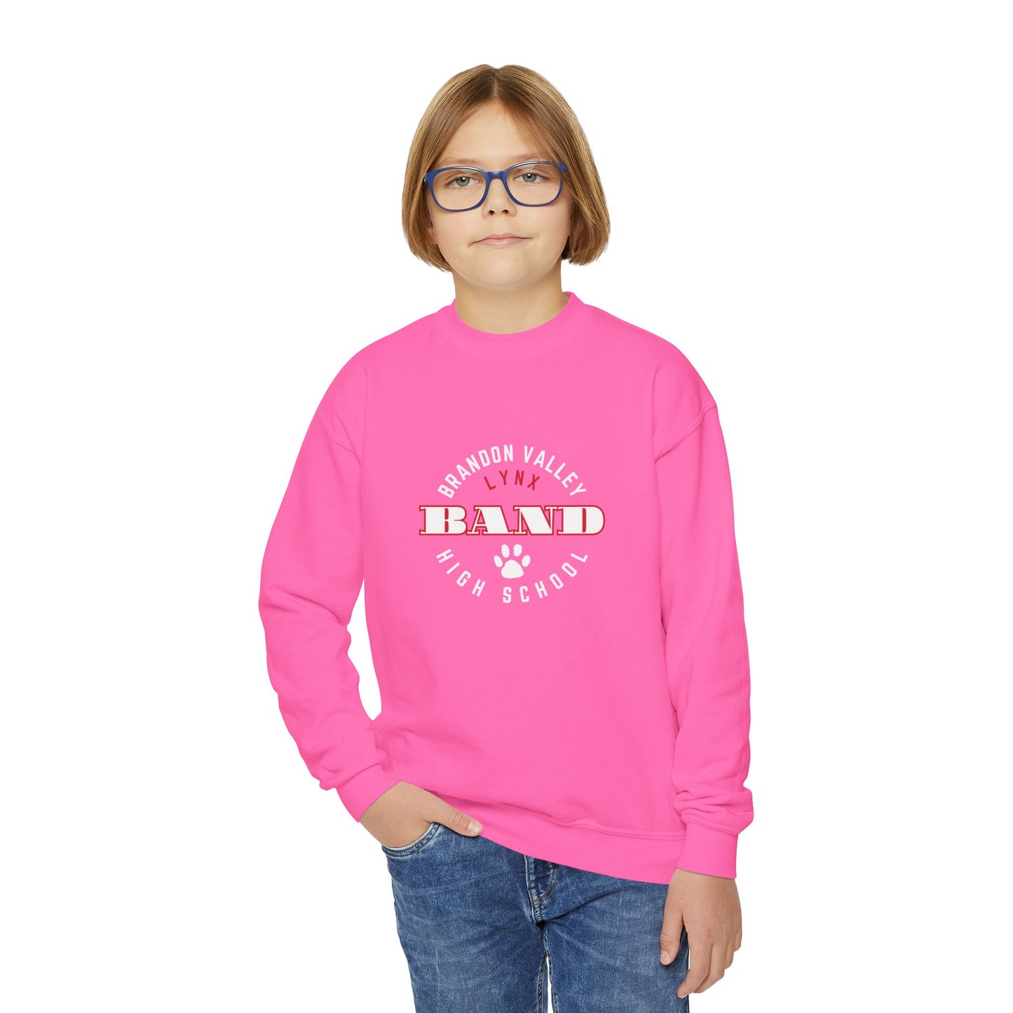 BV Band Youth Crewneck Sweatshirt