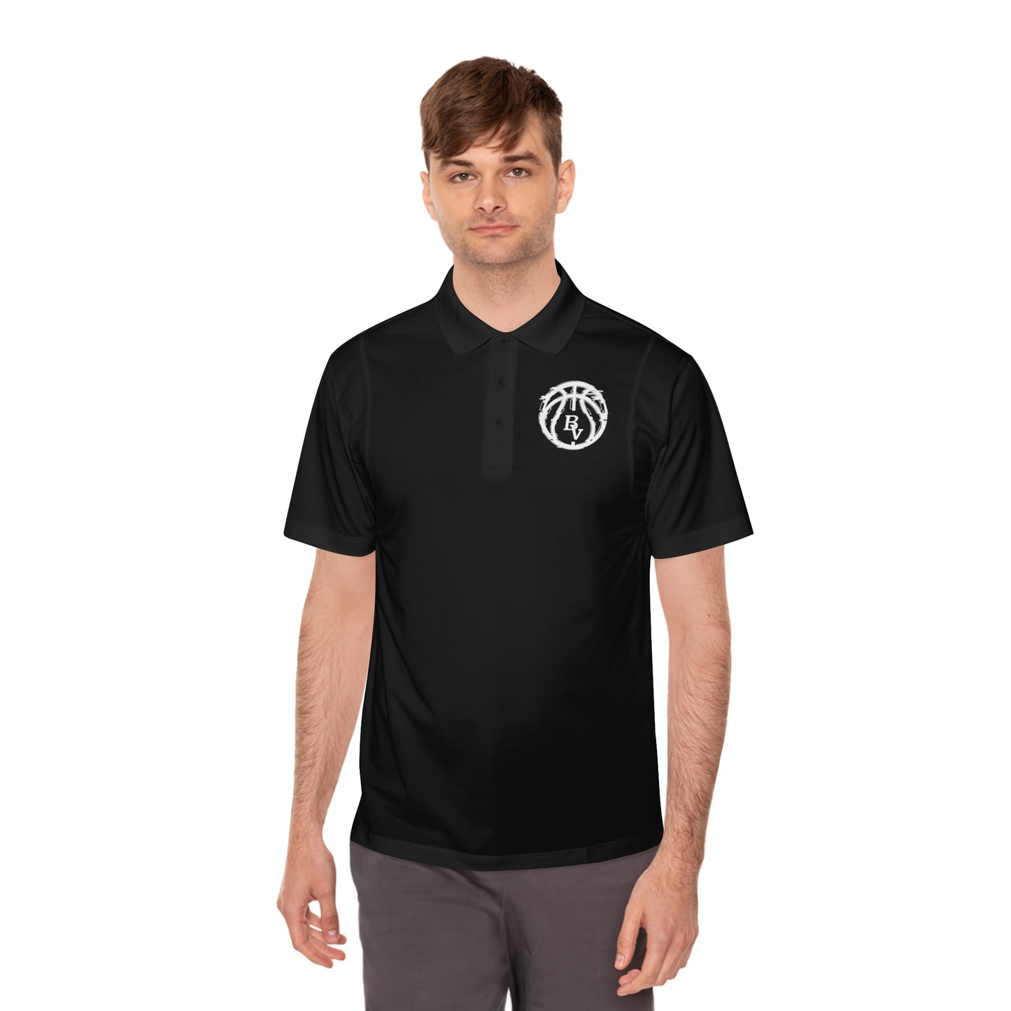 BV Basketball Men's Sport Polo Shirt