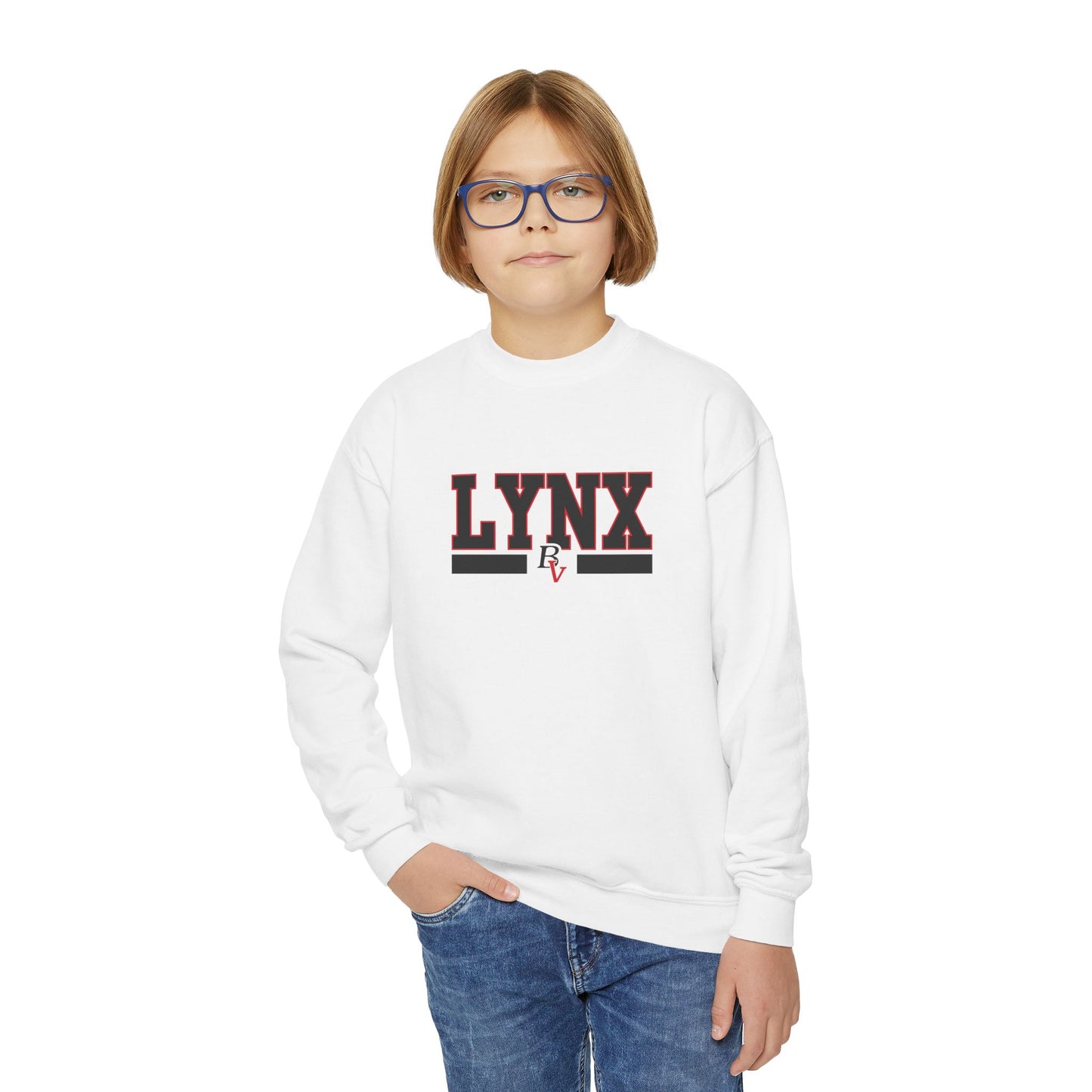 BV LYNX Youth Crewneck Sweatshirt