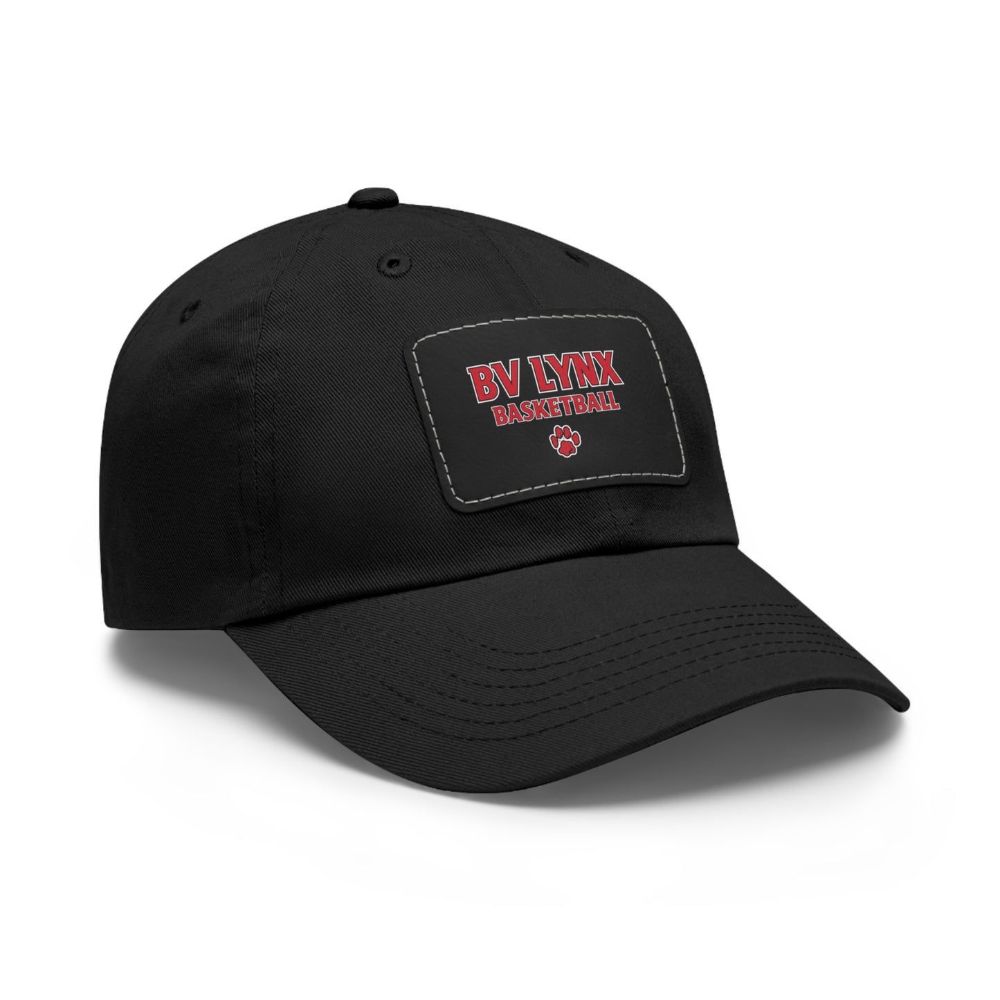 BV Basketball 1 - Hat with Leather Patch (Rectangle)