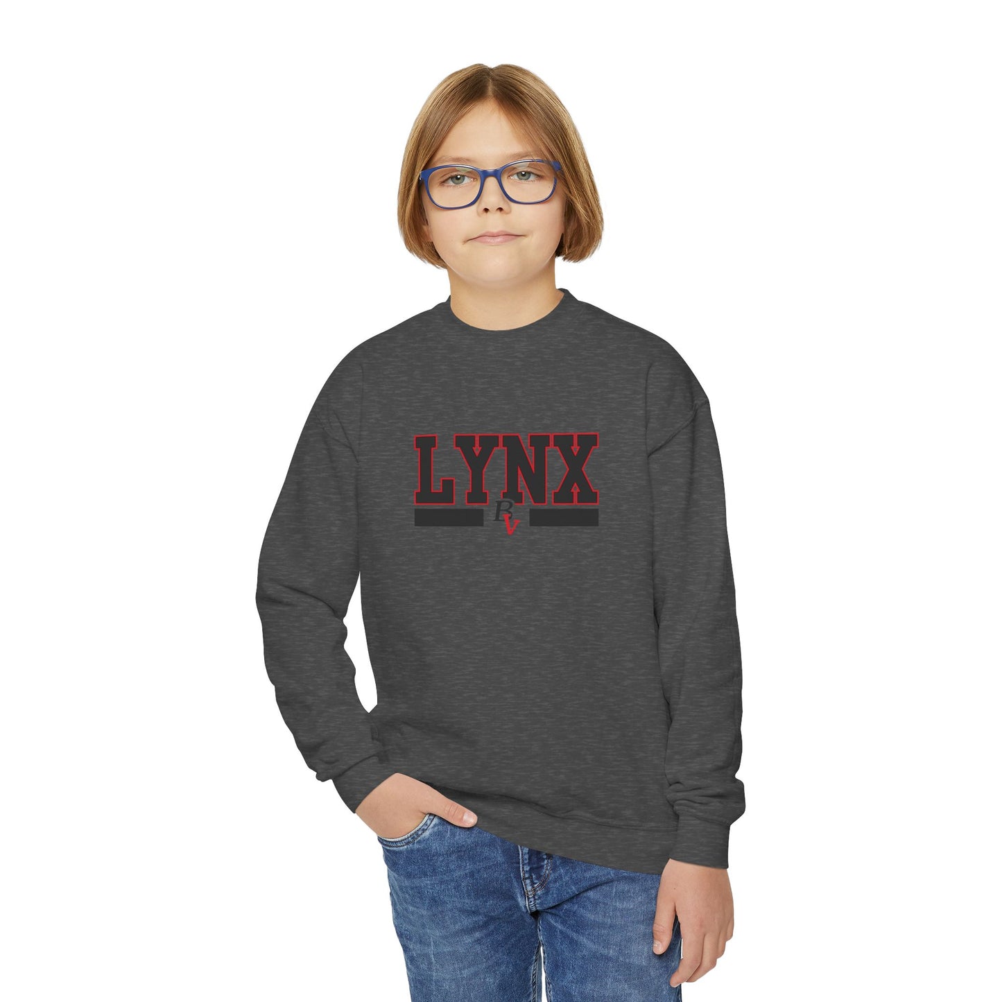 BV LYNX Youth Crewneck Sweatshirt